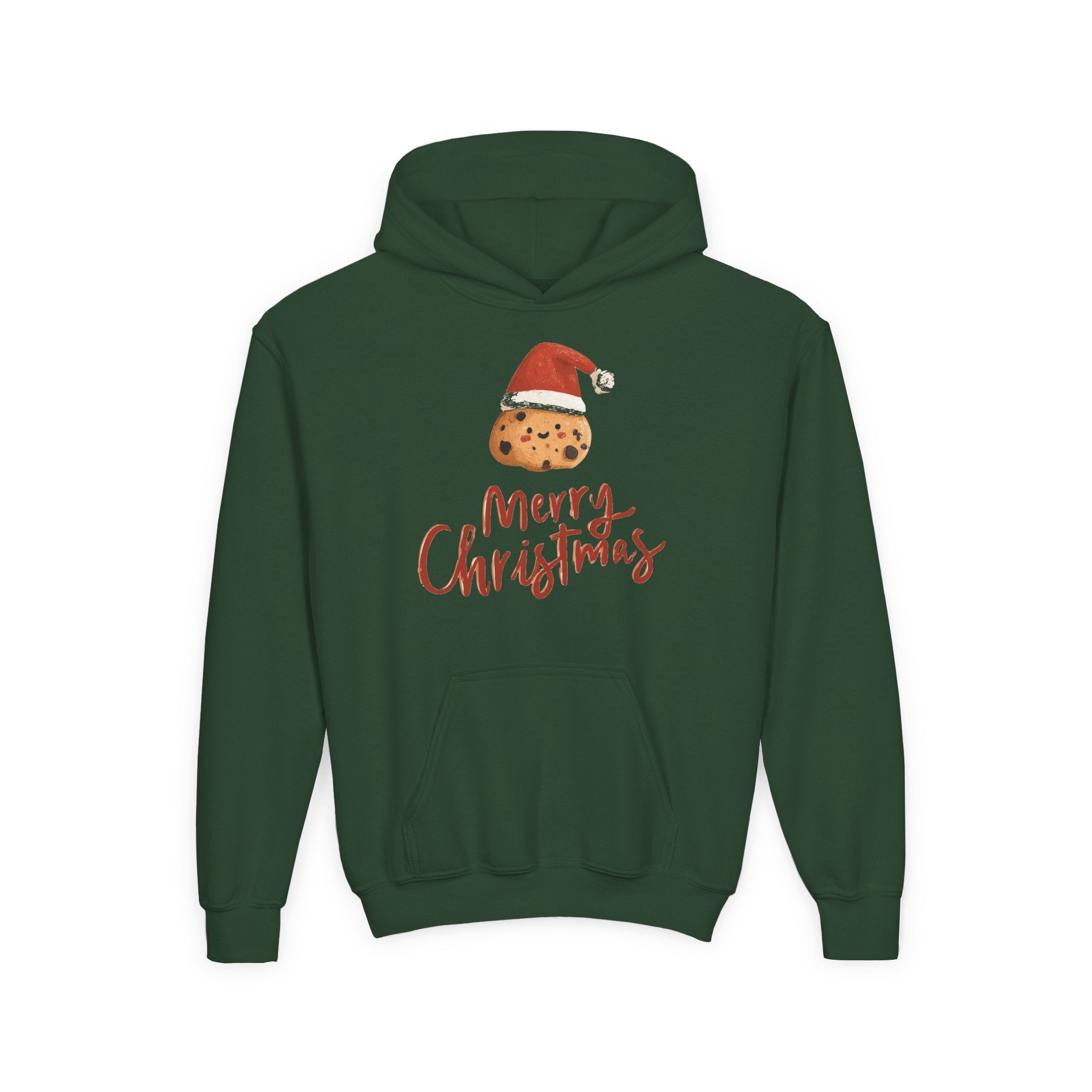 Christmas Cookie Youth Heavy Blend Hooded Sweatshirt