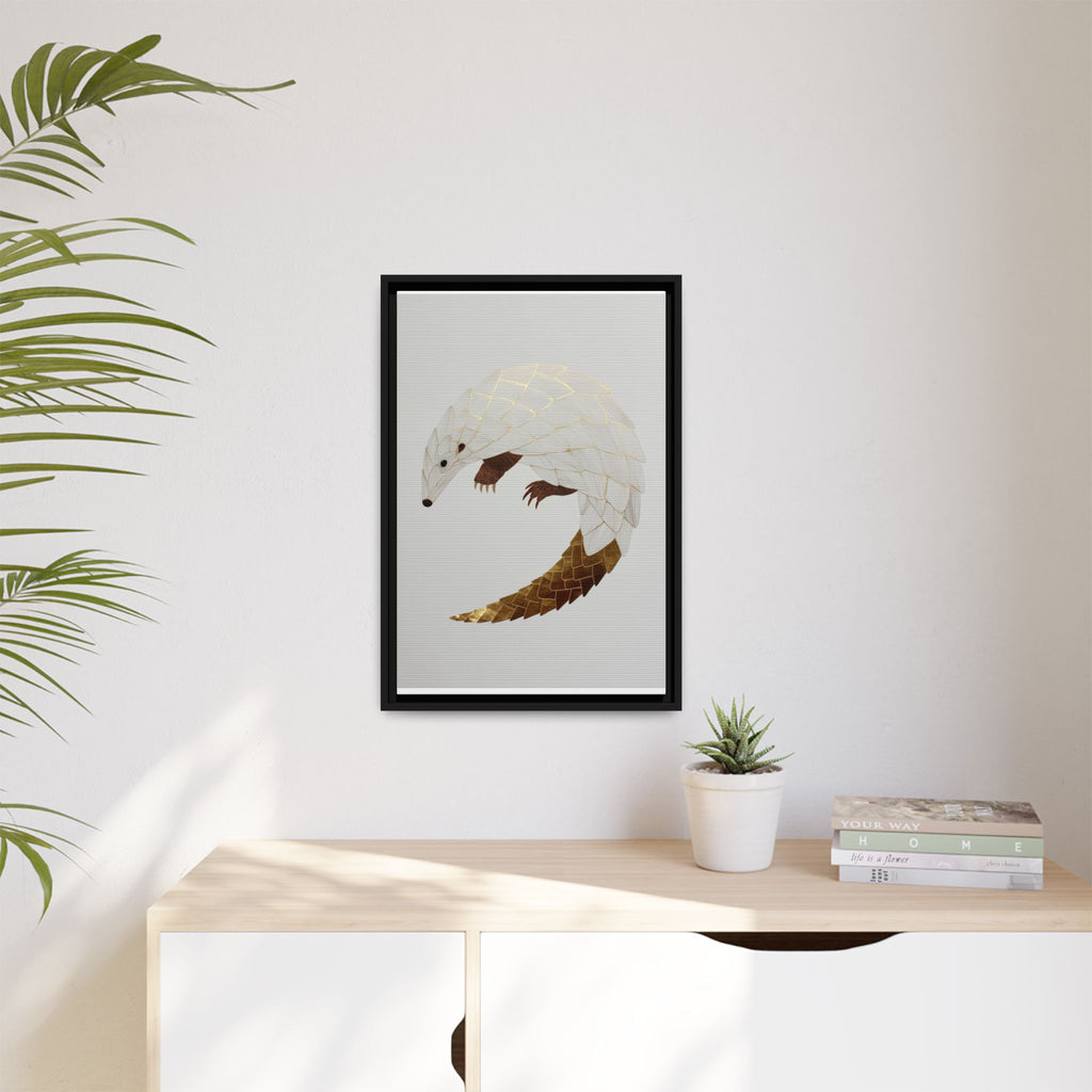 Geometric Hedgehog: Architectural Animal Portrait, Layered Geometric Illustration   |  Personalized & Custom Orders Available