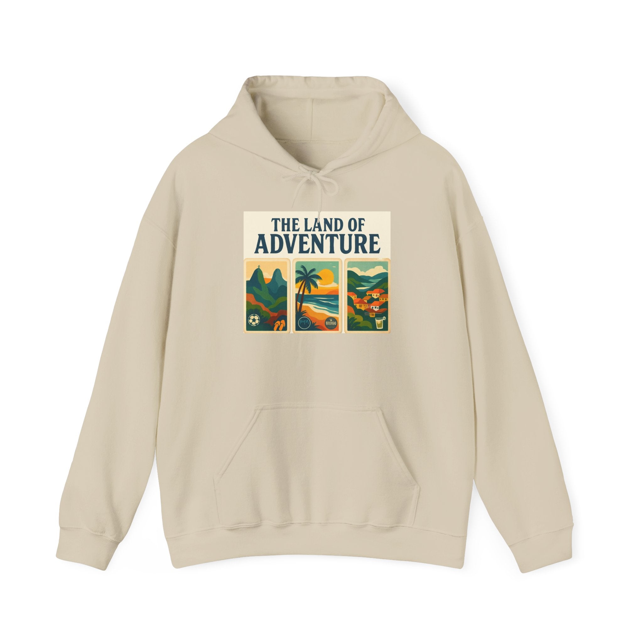 Rio De Janeiro Themed - Unisex Heavy Blend™ Hooded Sweatshirt