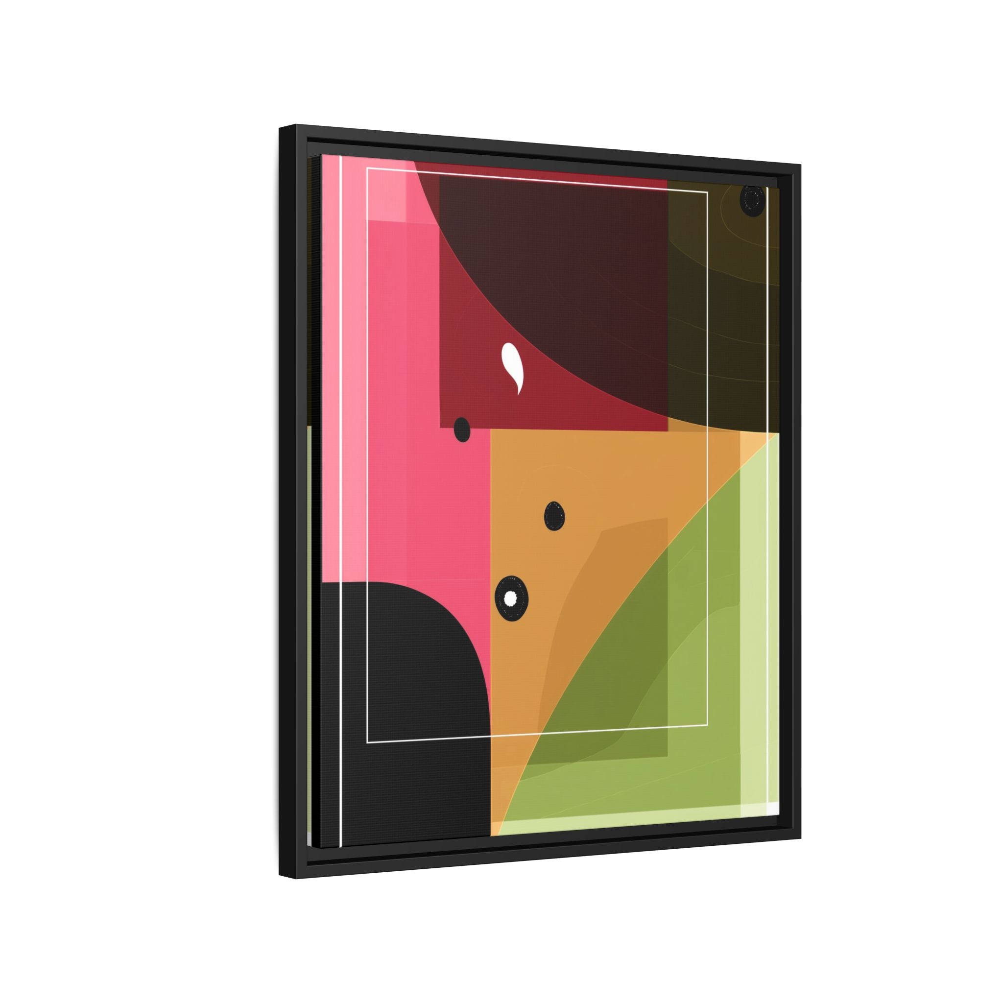 Geometric Convergence: Abstract Modernist Composition, Constructivist Color Blocking, Layered Geometric Design   |   Custom Orders Accepted