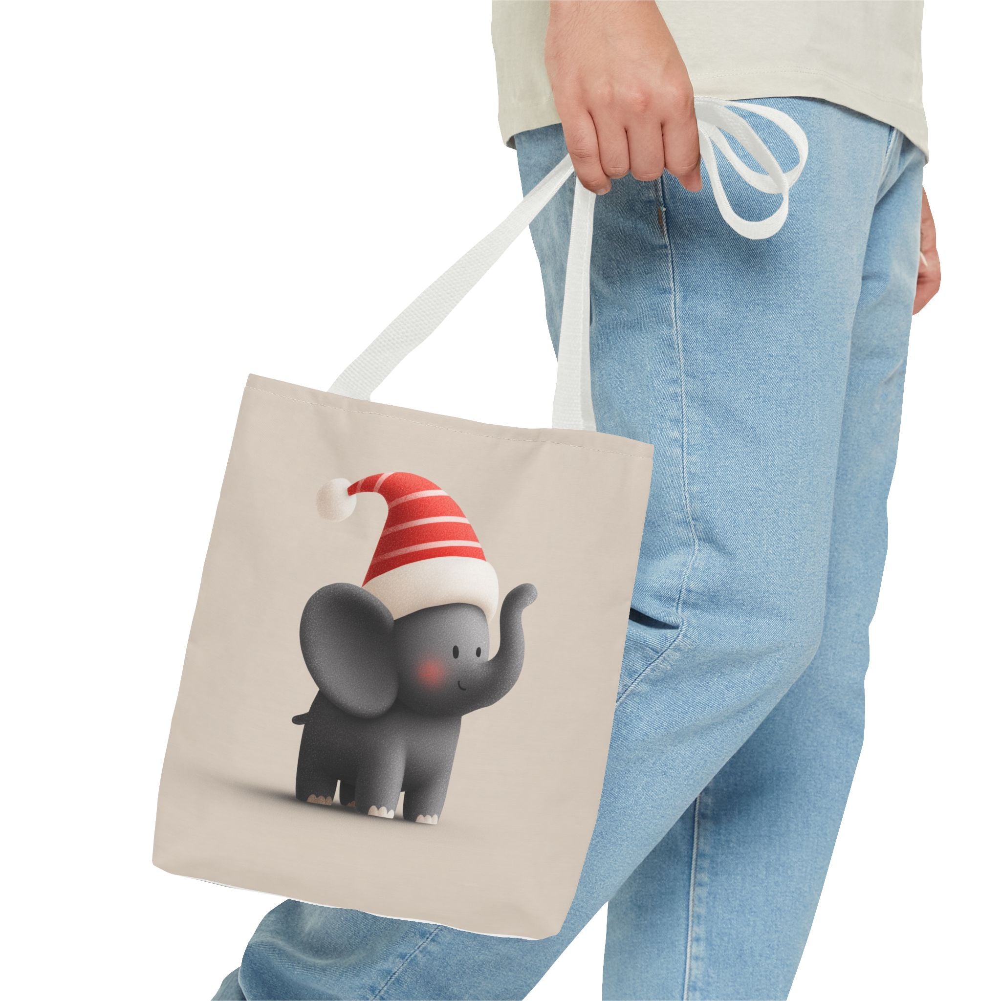 Christmas Elephant Tote Bag, Cute Holiday Reusable Bag, Gift for Kids, Eco-Friendly Shopping, Adventurous Tote for Any Occasion, [...]