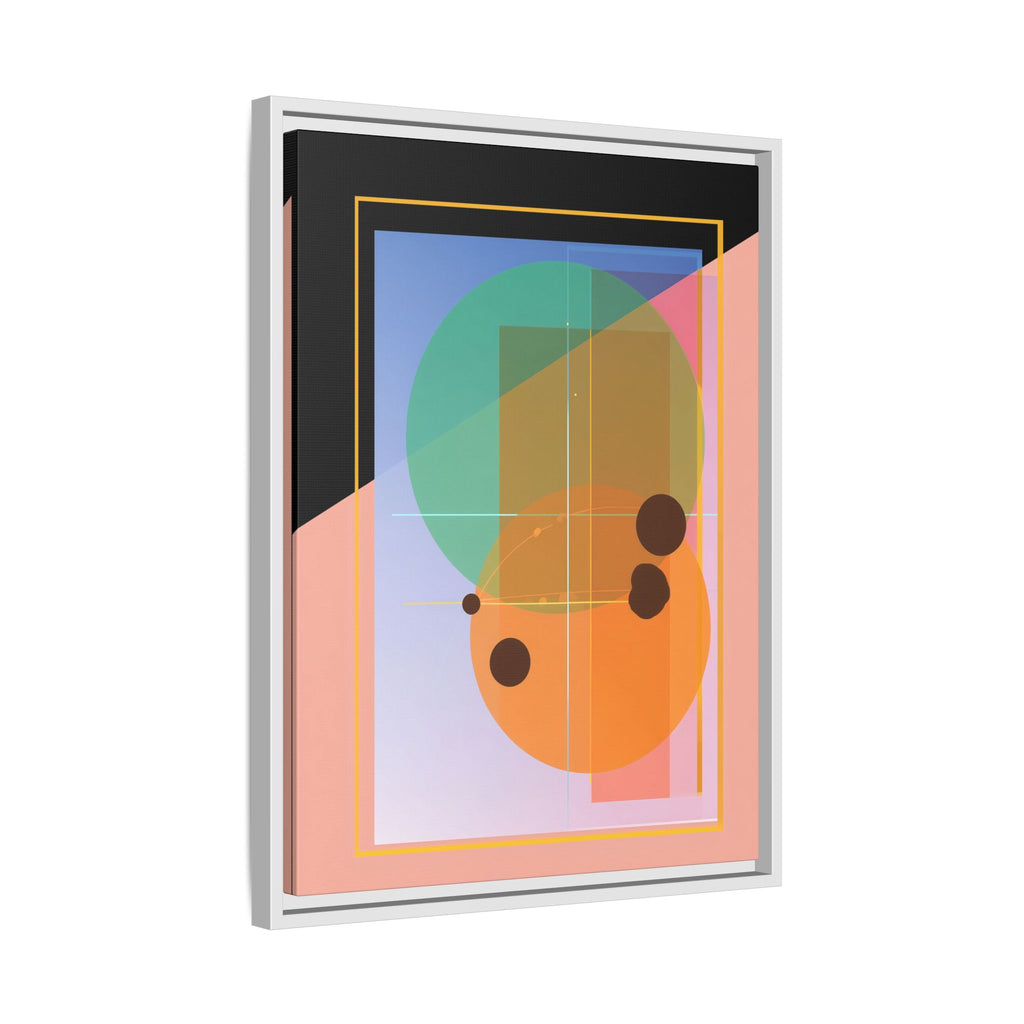 Geometric Harmony: Abstract Composition, Overlapping Shapes, Precision Design   |   Custom Orders Accepted