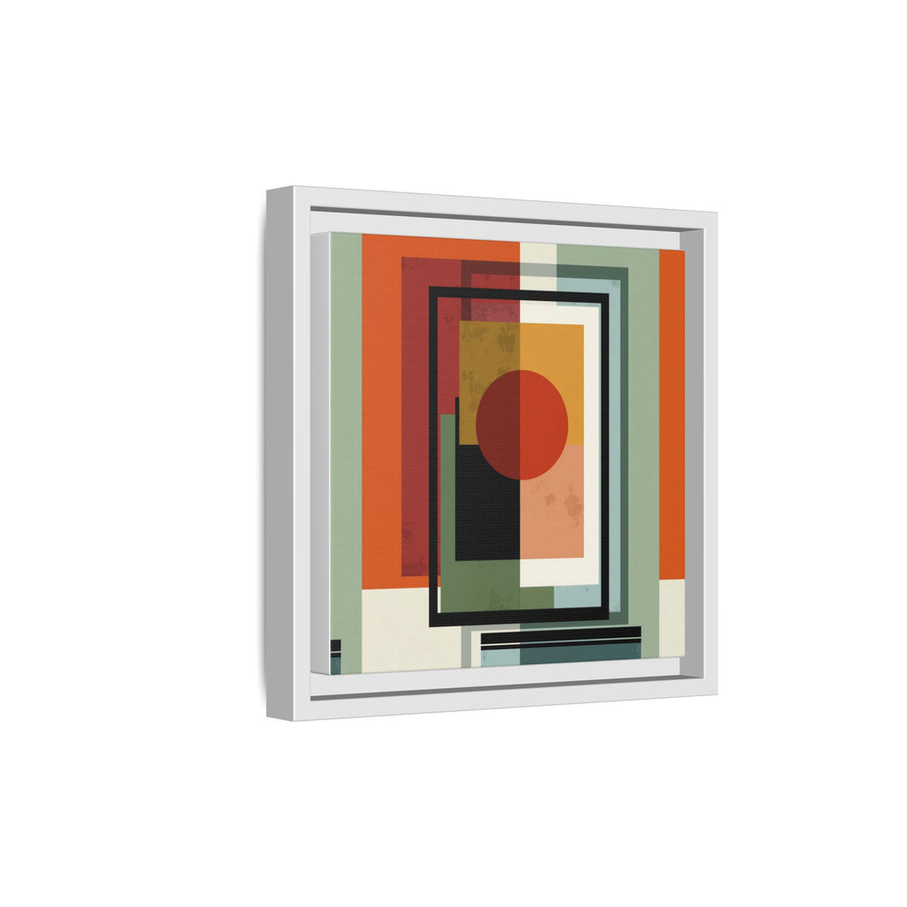 Geometric Harmonies: Mid-Century Modern Composition, Constructivist Inspiration, Abstract Rectangular Interplay   |   Custom Orders Accepted