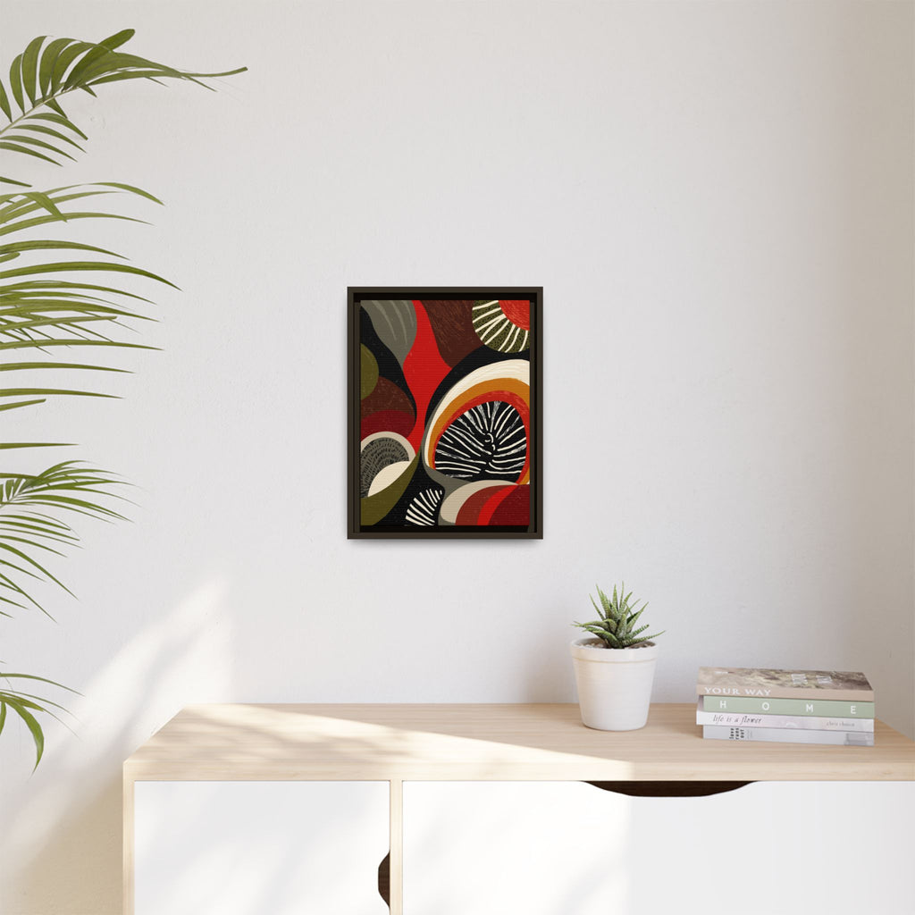 Geometric Rhythm: Abstract Composition, Mid-Century Modern Art, Radial Design Inspiration   |   Custom Orders Accepted