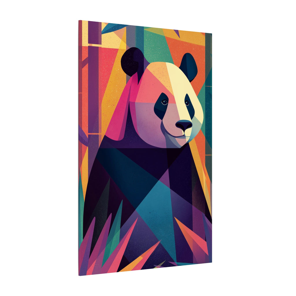 Geometric Panda: Polygonal Animal Art, Vibrant Modern Design, Abstract Wildlife Illustration   |  Personalized & Custom Orders Available