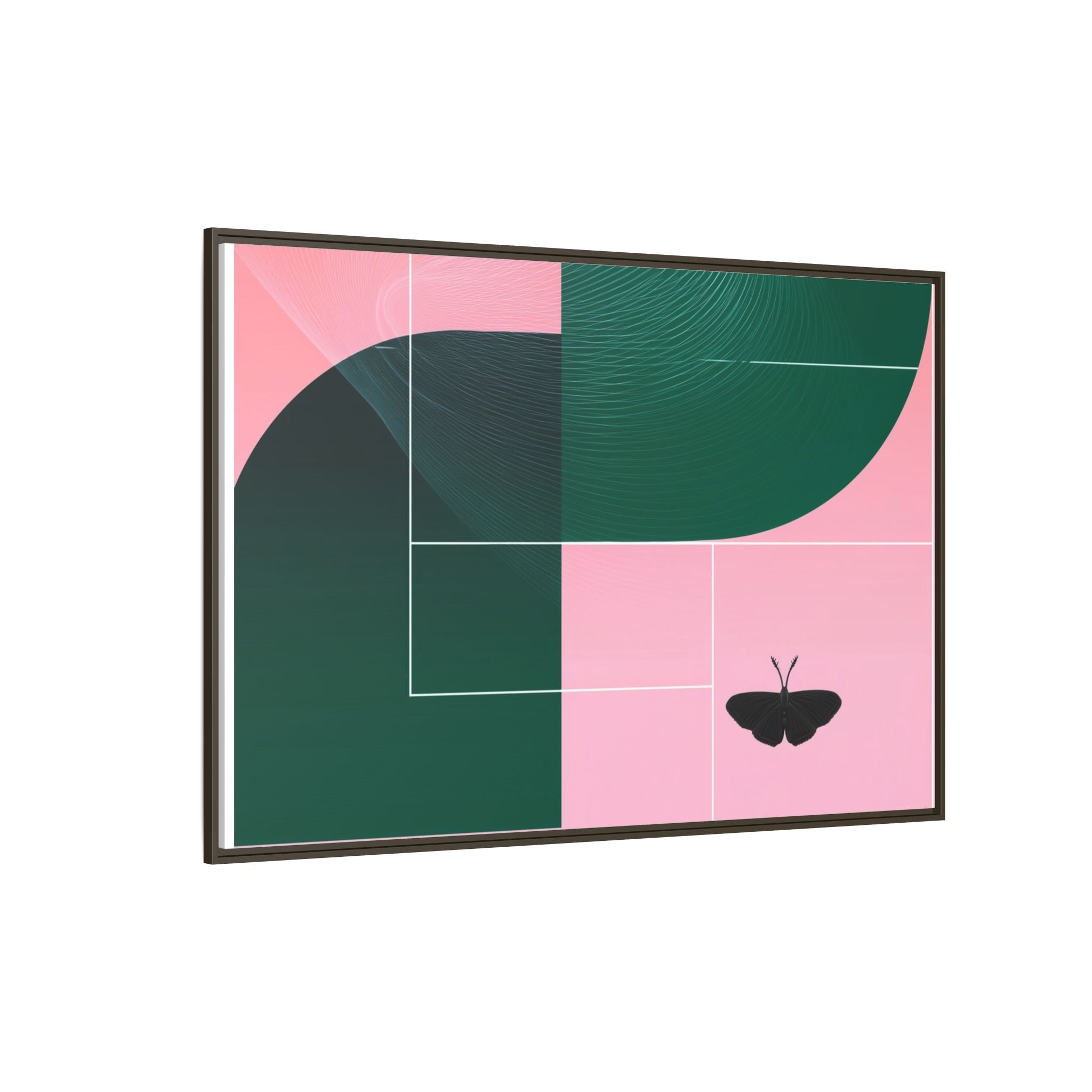 Metamorphosis in Geometric Harmony: Nature's Transformation, Abstract Design Exploration   |    Custom Orders Available