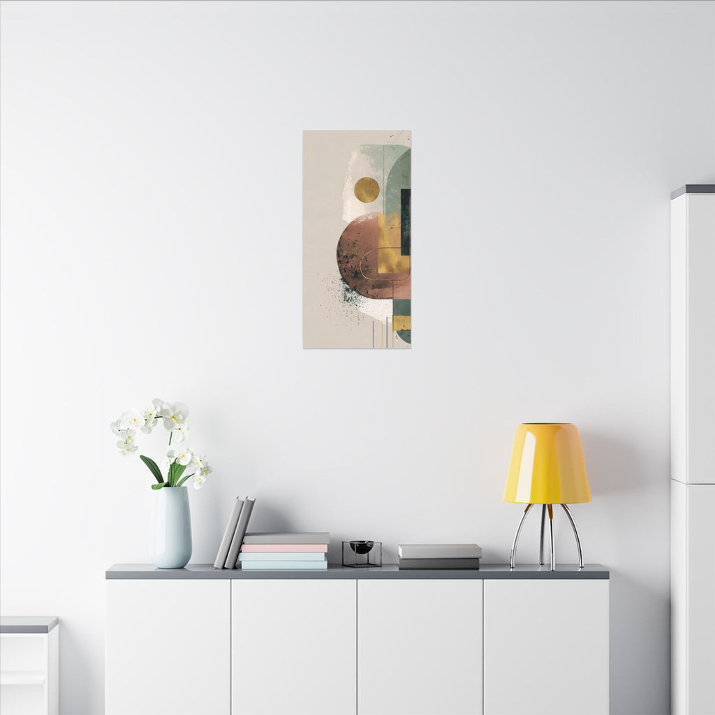 Geometric Harmony: Abstract Composition, Modernist Minimalism, Ethereal Design Layers   |   Custom Orders Accepted