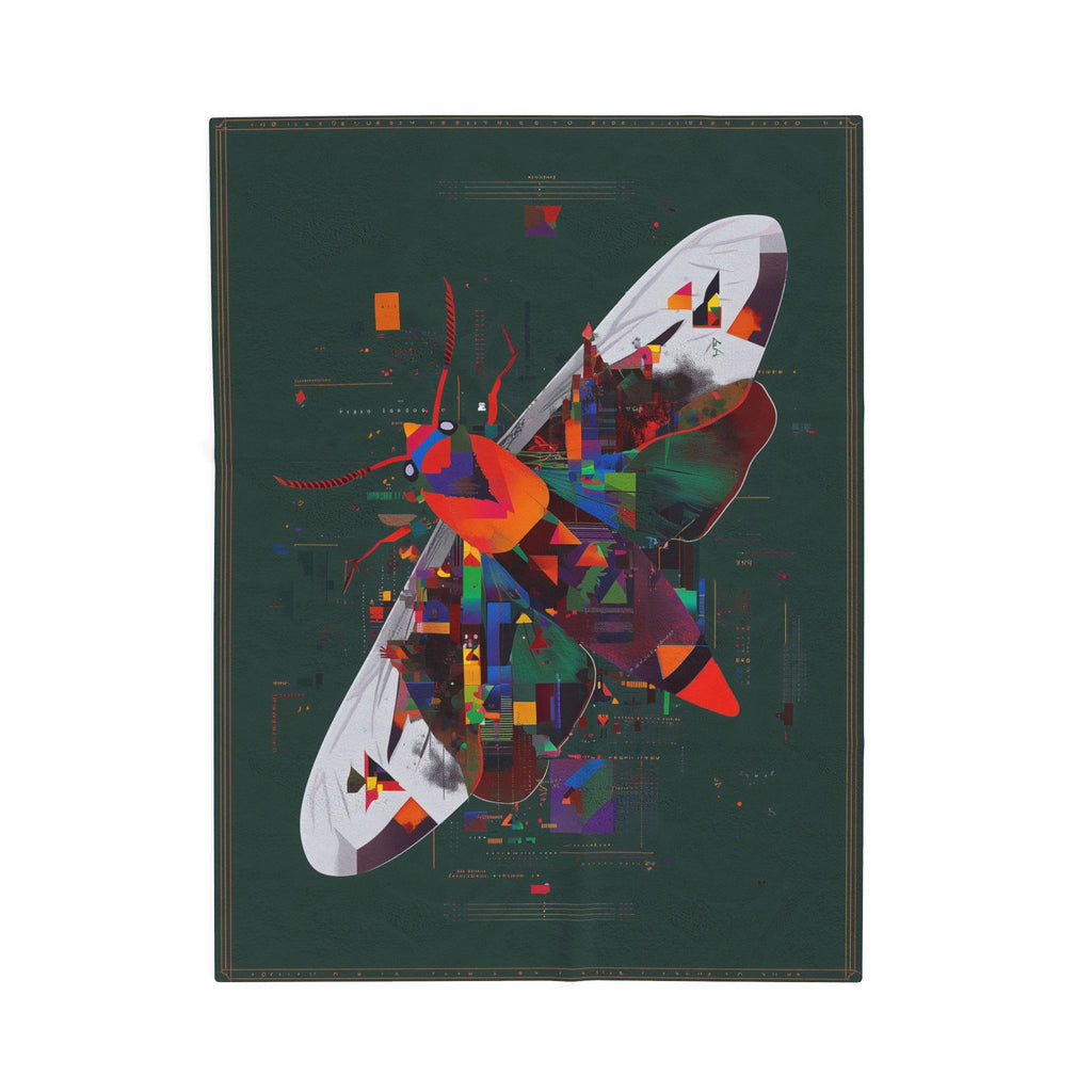 Digital Butterfly: Geometric Metamorphosis, Technological Nature   |    Custom Orders Available