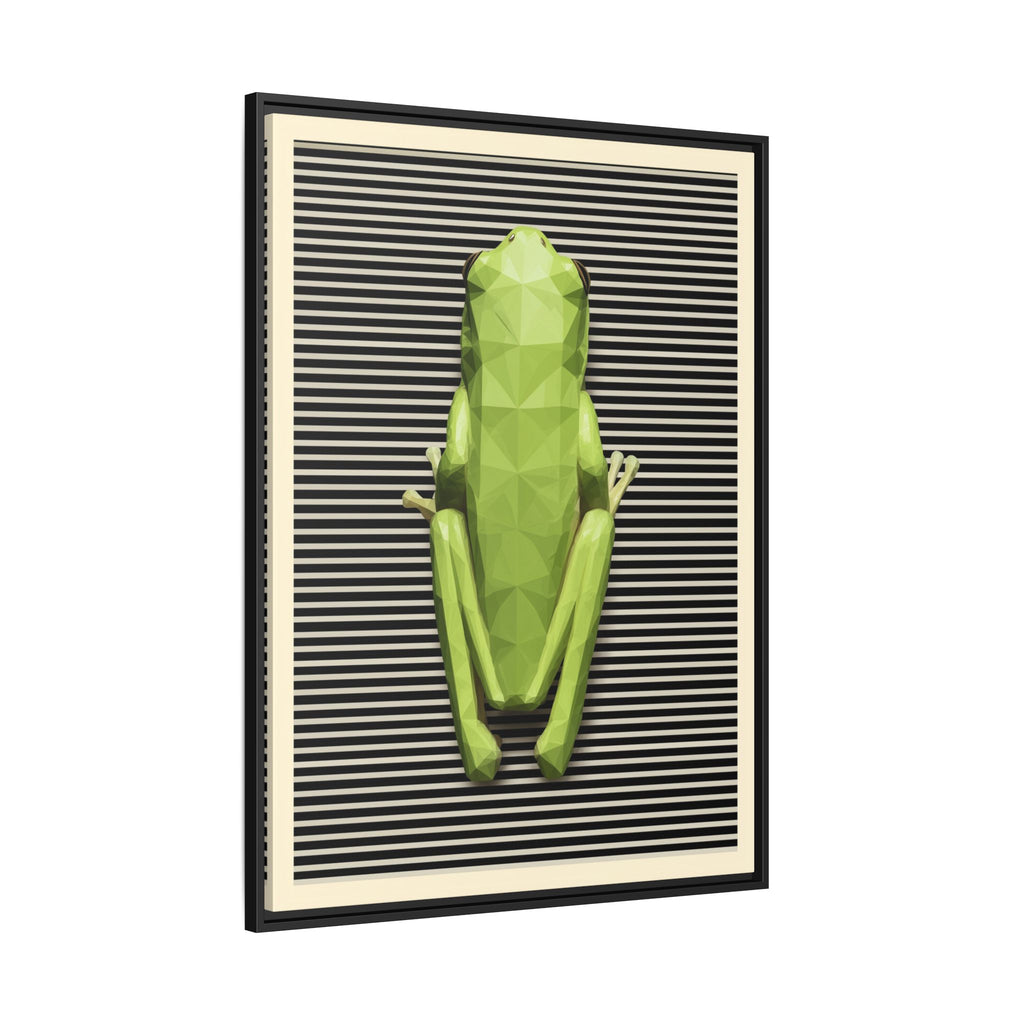 Geometric Amphibian: Low-Poly Frog Design, Digital Art Minimalism   |  Personalized & Custom Orders Available