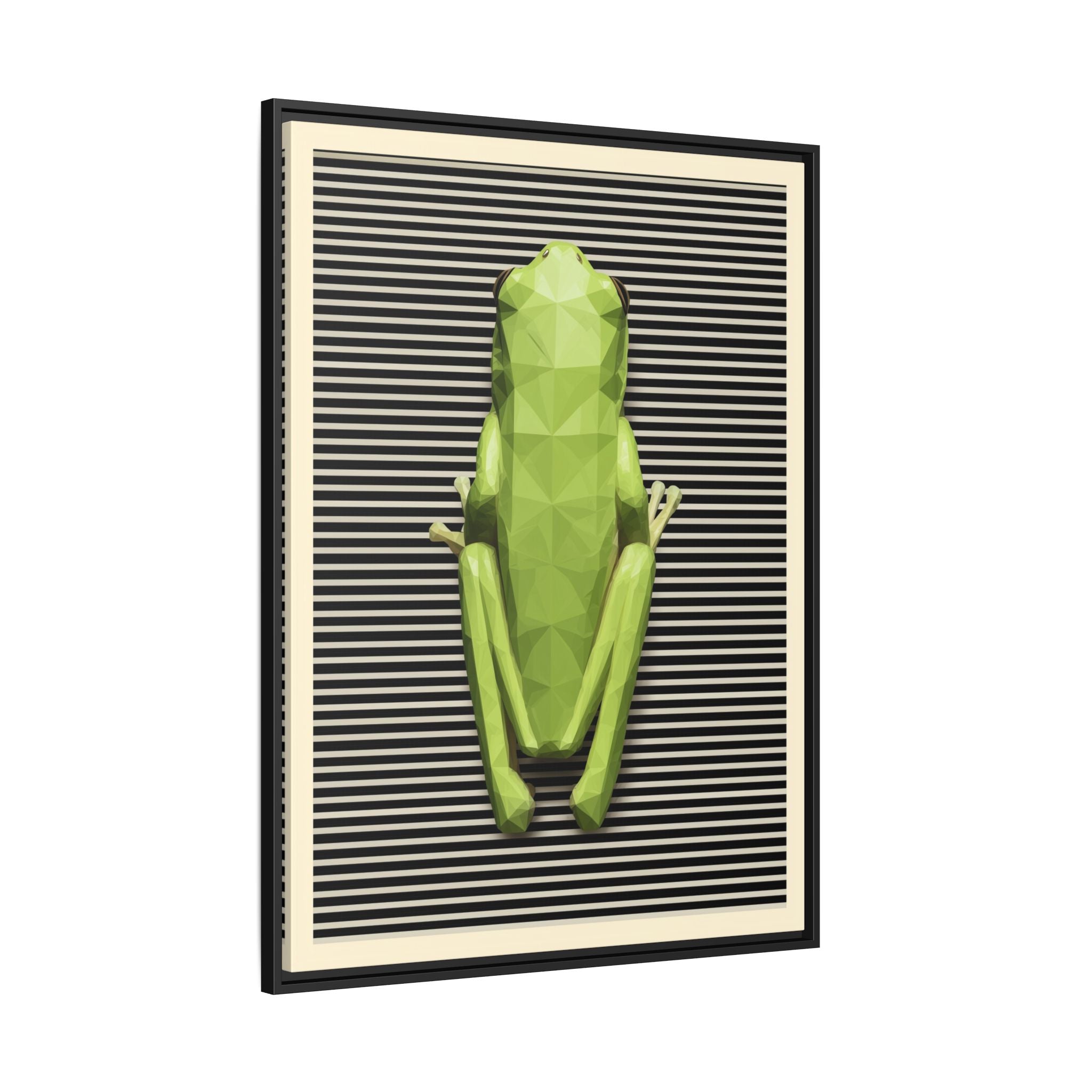 Geometric Amphibian: Low-Poly Frog Design, Digital Art Minimalism   |  Personalized & Custom Orders Available