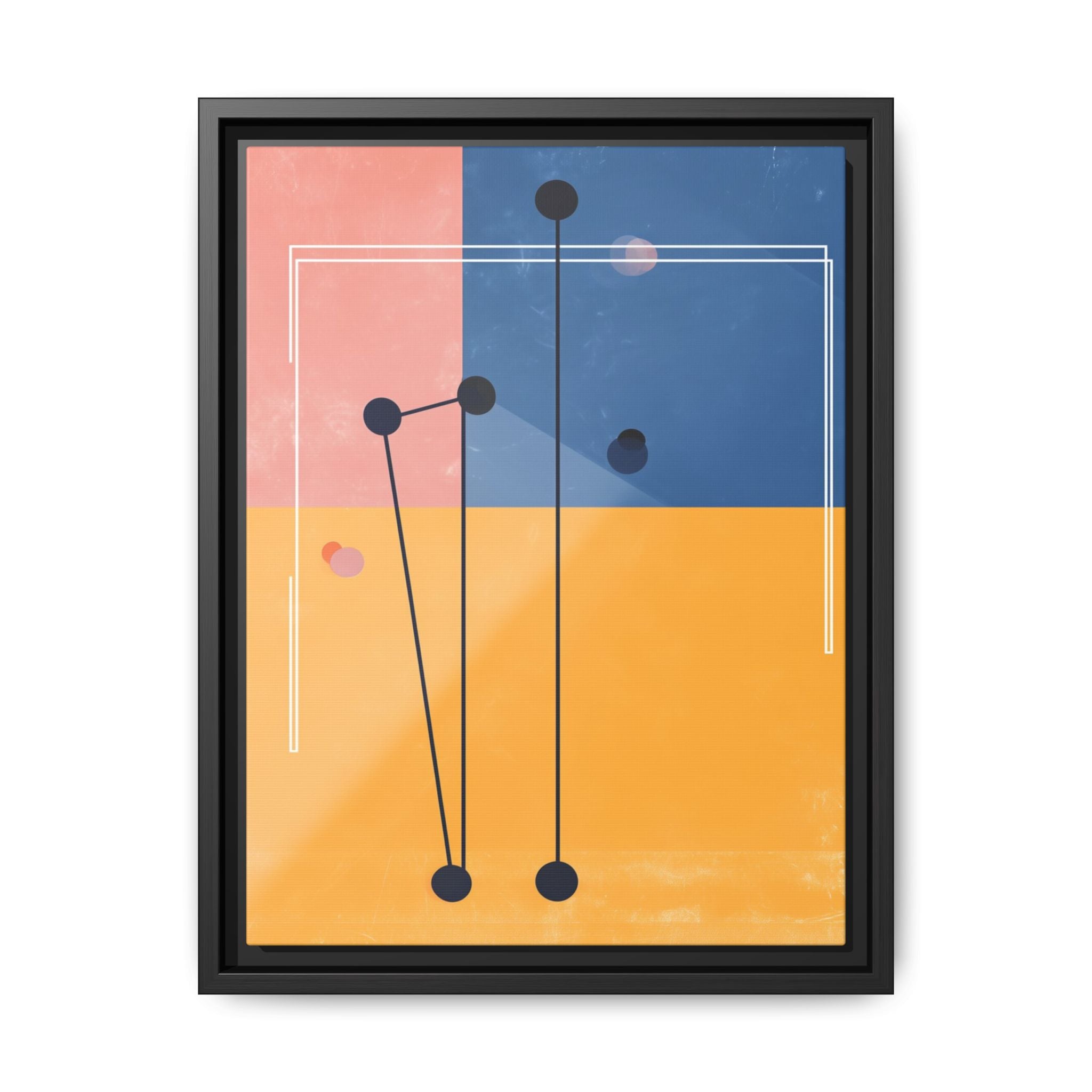 Nexus of Connection: Geometric Abstraction, Modernist Composition, Digital Color Blocks   |   Custom Orders Accepted