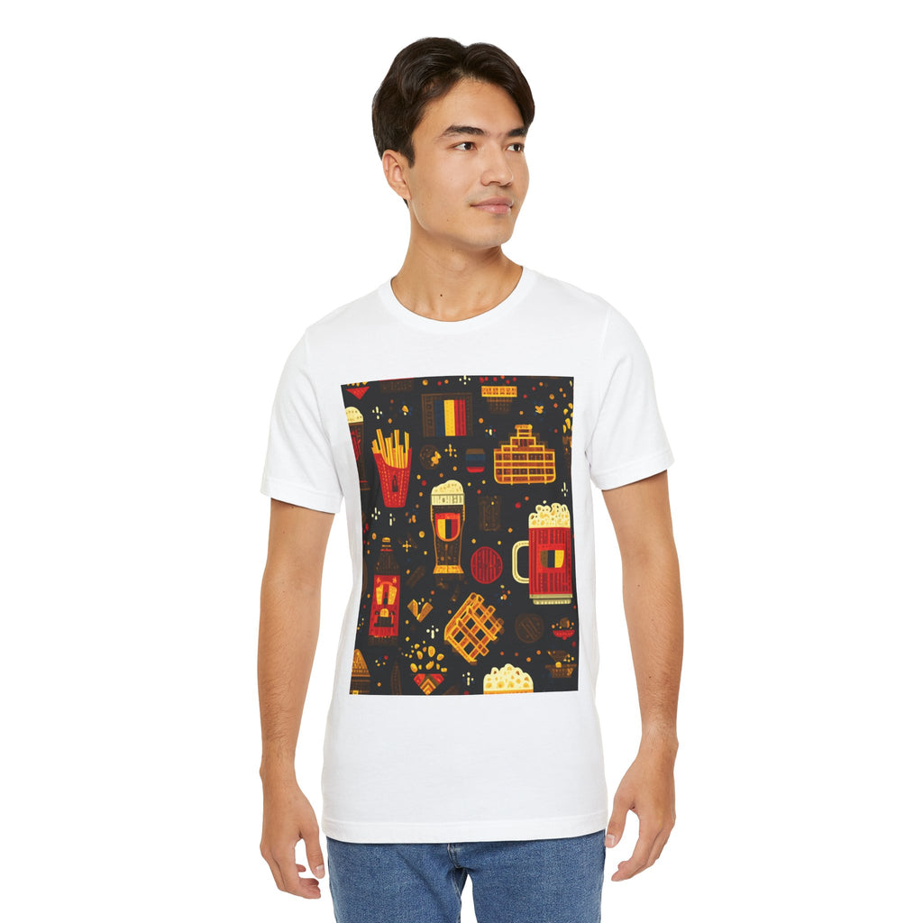 Fun Foodie Unisex Tee - Perfect for Food Lovers, Casual Outings, Festivals, Birthdays, and Everyday Wear, Snack-Themed T-Shirt, Gifts