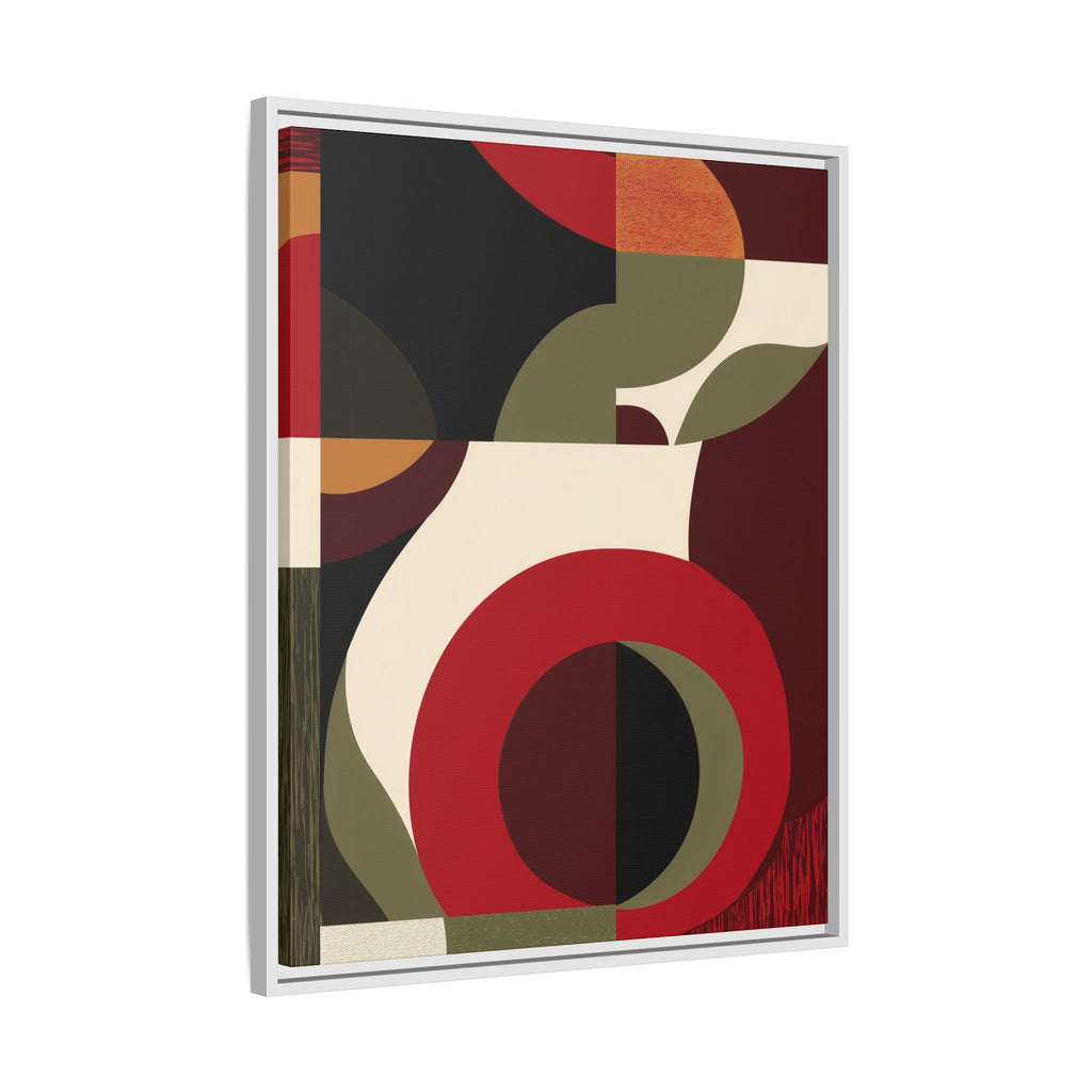 Geometric Intersections: Mid-Century Modern Design, Abstract Architectural Composition, Rhythmic Curved Forms   |   Custom Orders Accepted