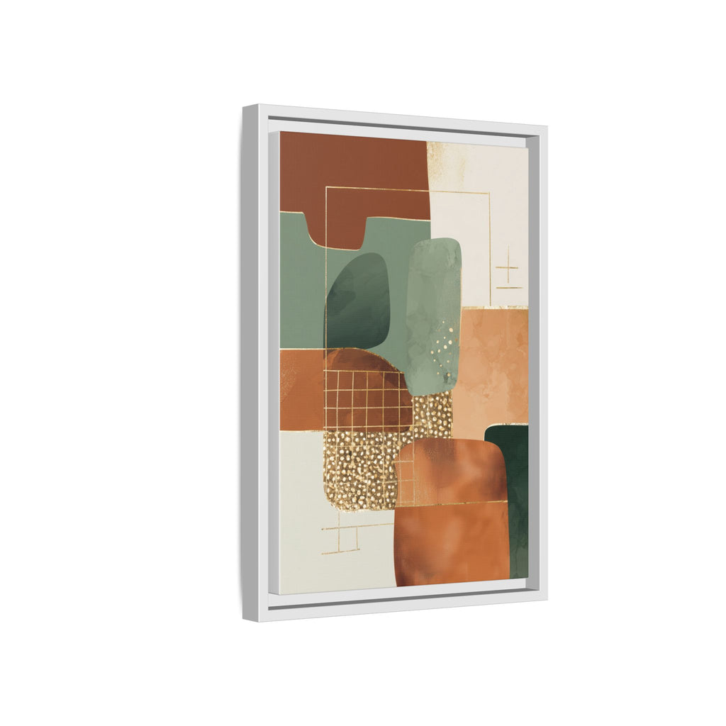 Geometric Harmony: Abstract Minimalist Art, Mid-Century Modern Design, Organic Shapes Composition   |   Custom Orders Accepted