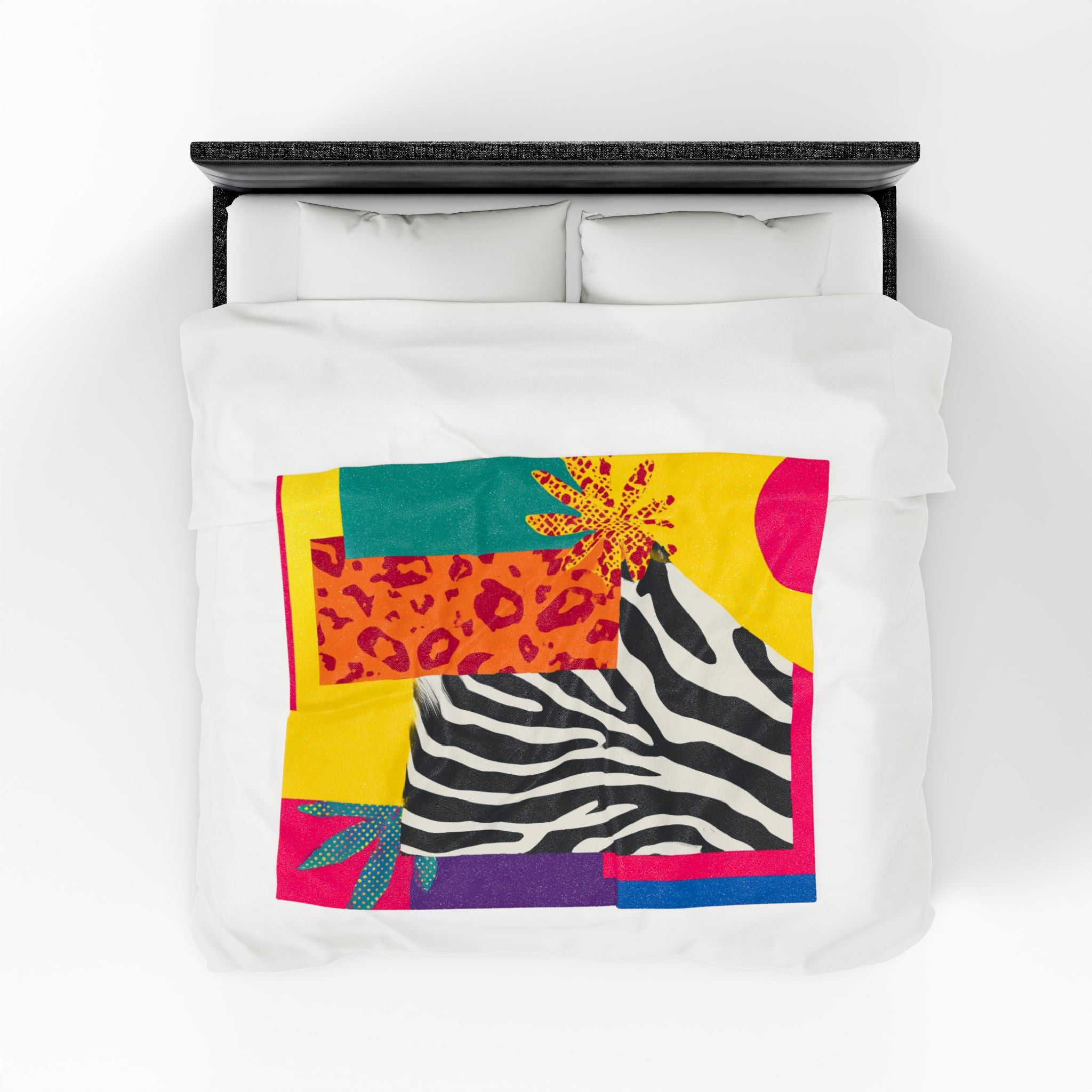 Wild Geometrics: Memphis Design Meets Animal Prints, Pop Art Color Explosion   |    Custom Orders Available