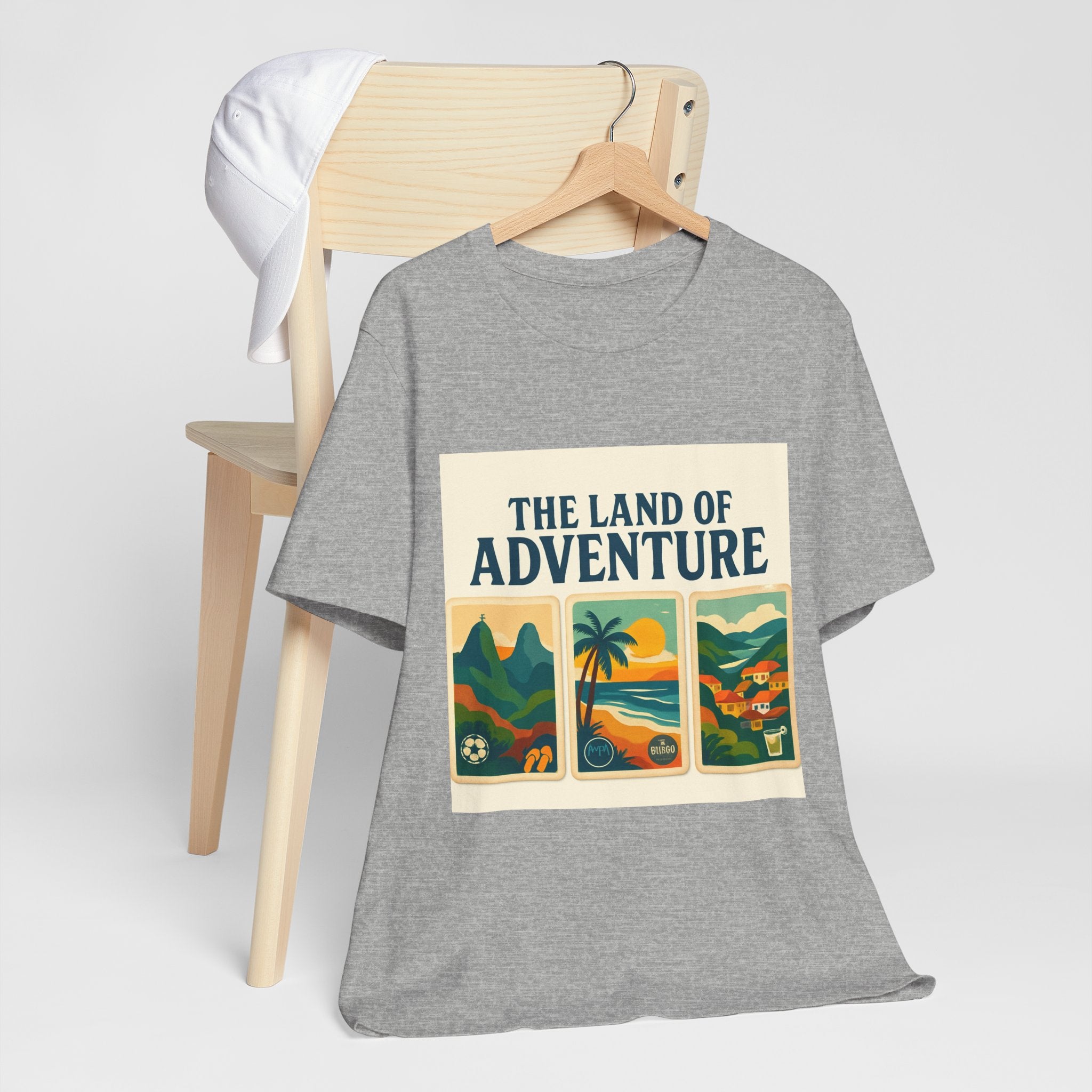 Brazil Holiday Tee — Festive Brazilian Flag Short Sleeve Shirt