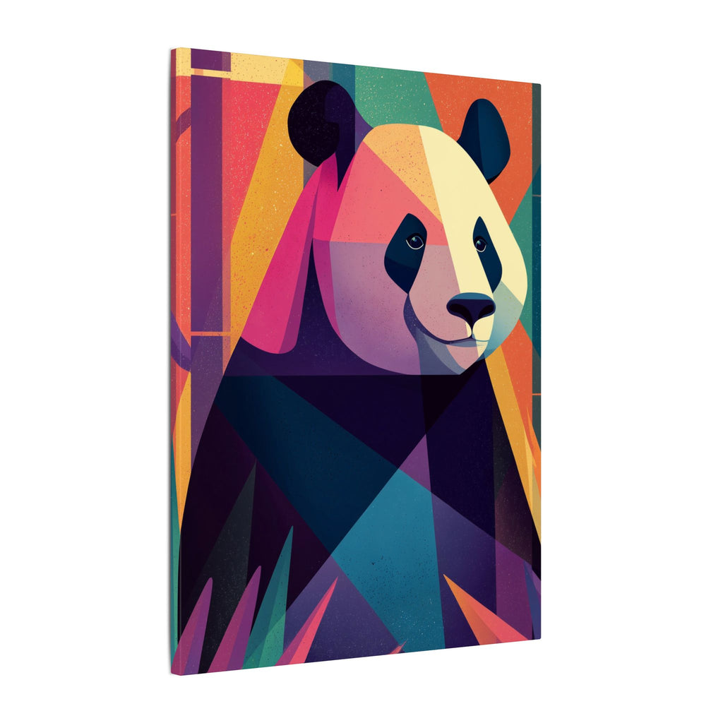 Geometric Panda: Polygonal Animal Art, Vibrant Modern Design, Abstract Wildlife Illustration   |  Personalized & Custom Orders Available