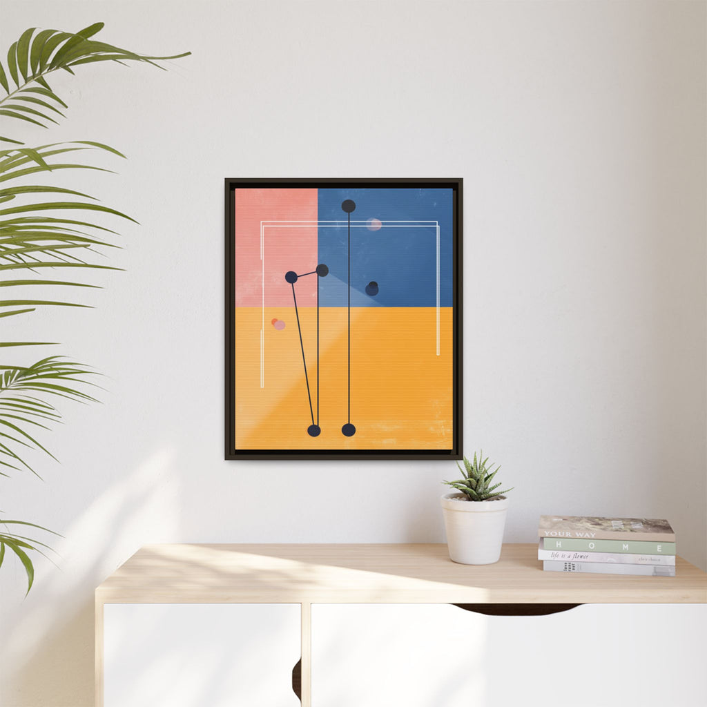 Nexus of Connection: Geometric Abstraction, Modernist Composition, Digital Color Blocks   |   Custom Orders Accepted