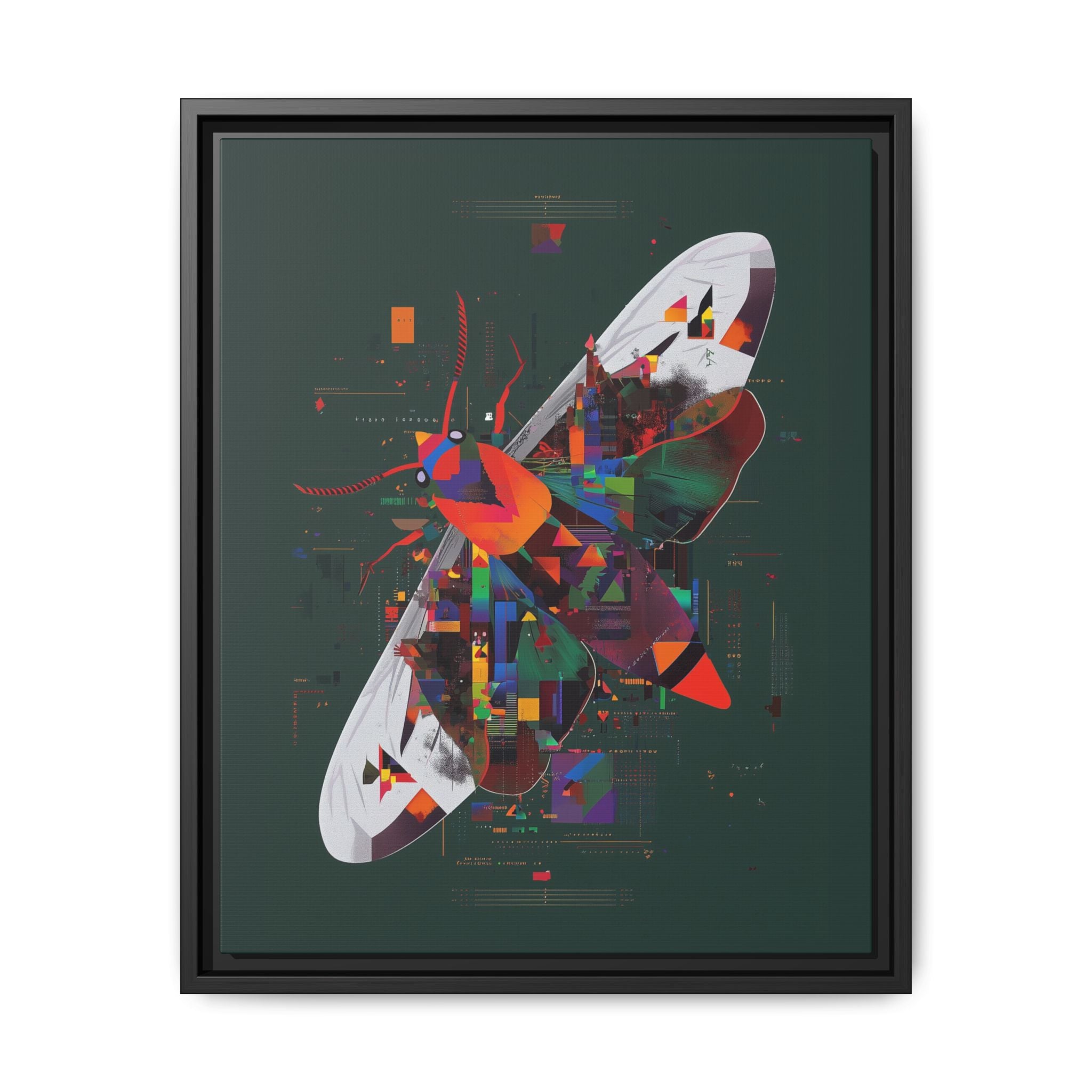 Geometric Metamorphosis: Digital Butterfly Design, Tech-Organic Art Visualization   |    Custom Orders Available