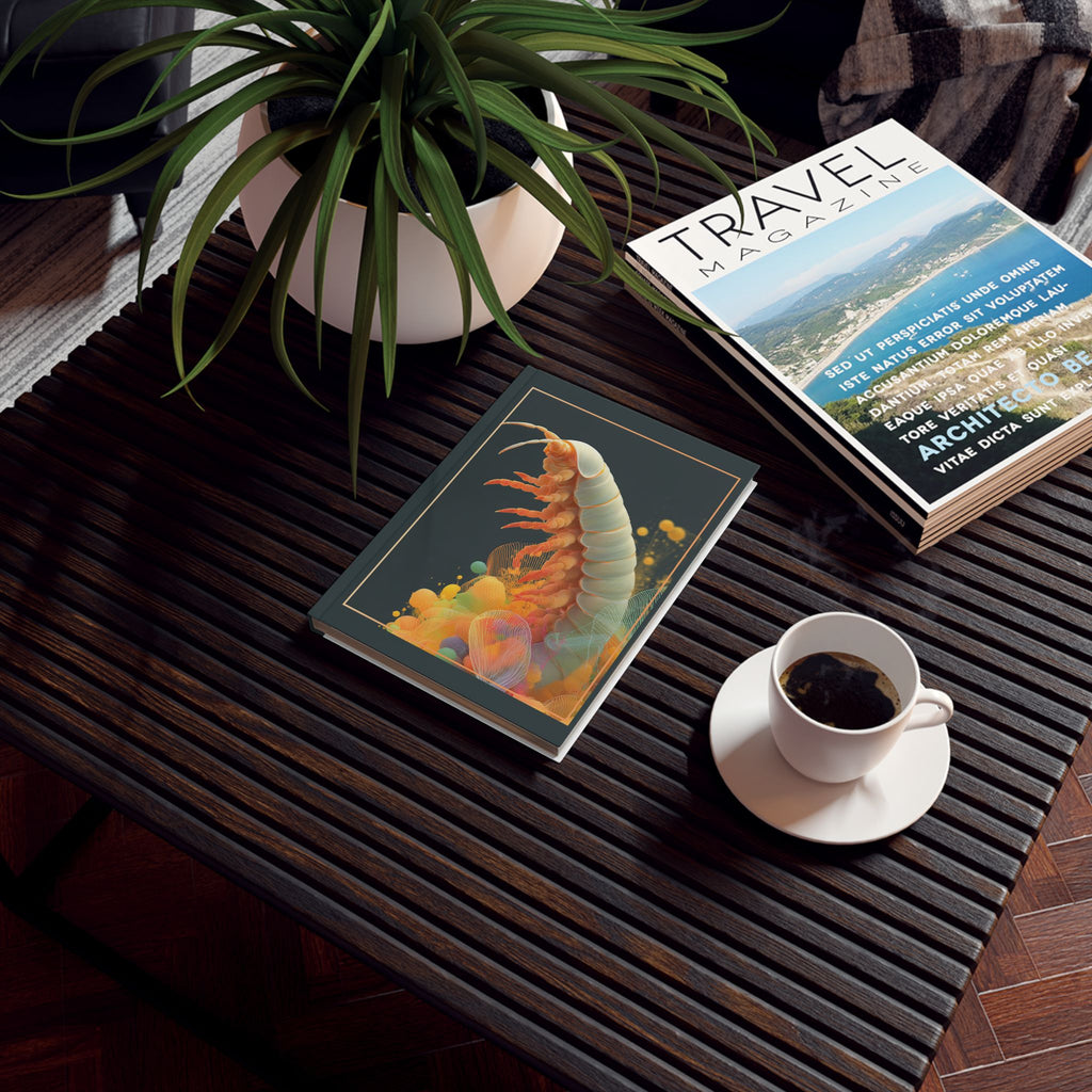 Personalized Insect Journal : Digital Insectoid Abstraction, Geometric Organic Rendering Personalized Journal   |