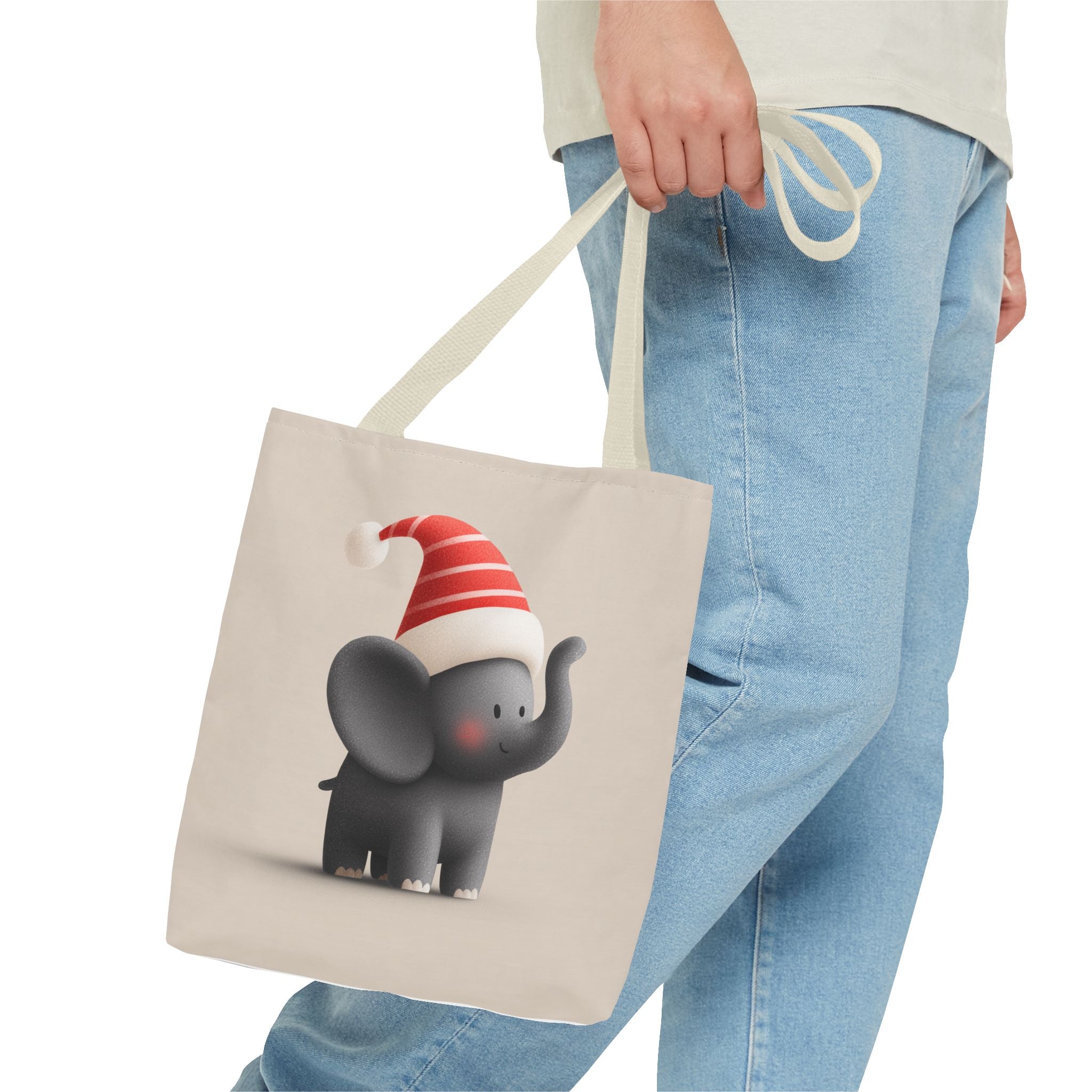 Christmas Elephant Tote Bag, Cute Holiday Reusable Bag, Gift for Kids, Eco-Friendly Shopping, Adventurous Tote for Any Occasion, [...]