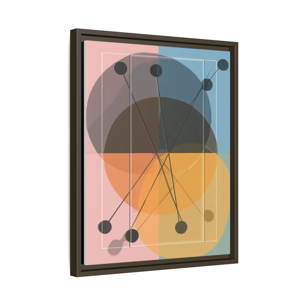 Geometric Intersections: Pastel Quadrants, Mid-Century Minimalism, Network Nodes   |   Custom Orders Accepted