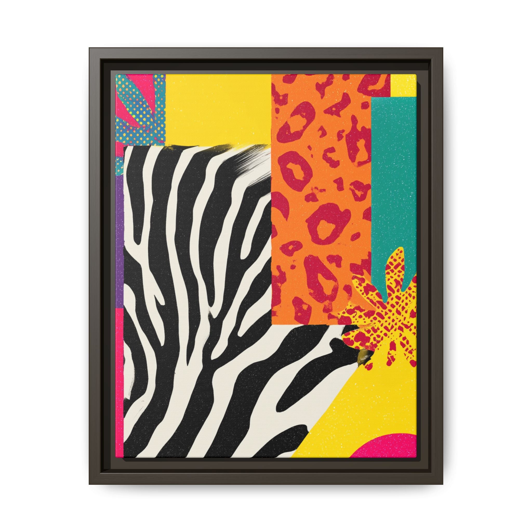 Vibrant Framed Art Print, Colorful Wall Decor, Modern Home Art, Statement Piece for Living Room, Unique Gift, Boho Decor