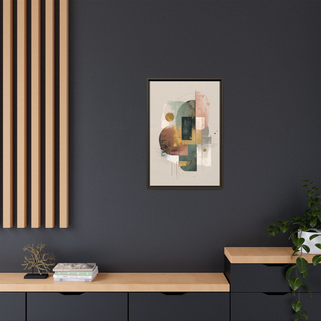 Organic Geometries: Fragmented Forms, Digital Abstract Composition, Layered Minimalist Art   |   Custom Orders Accepted