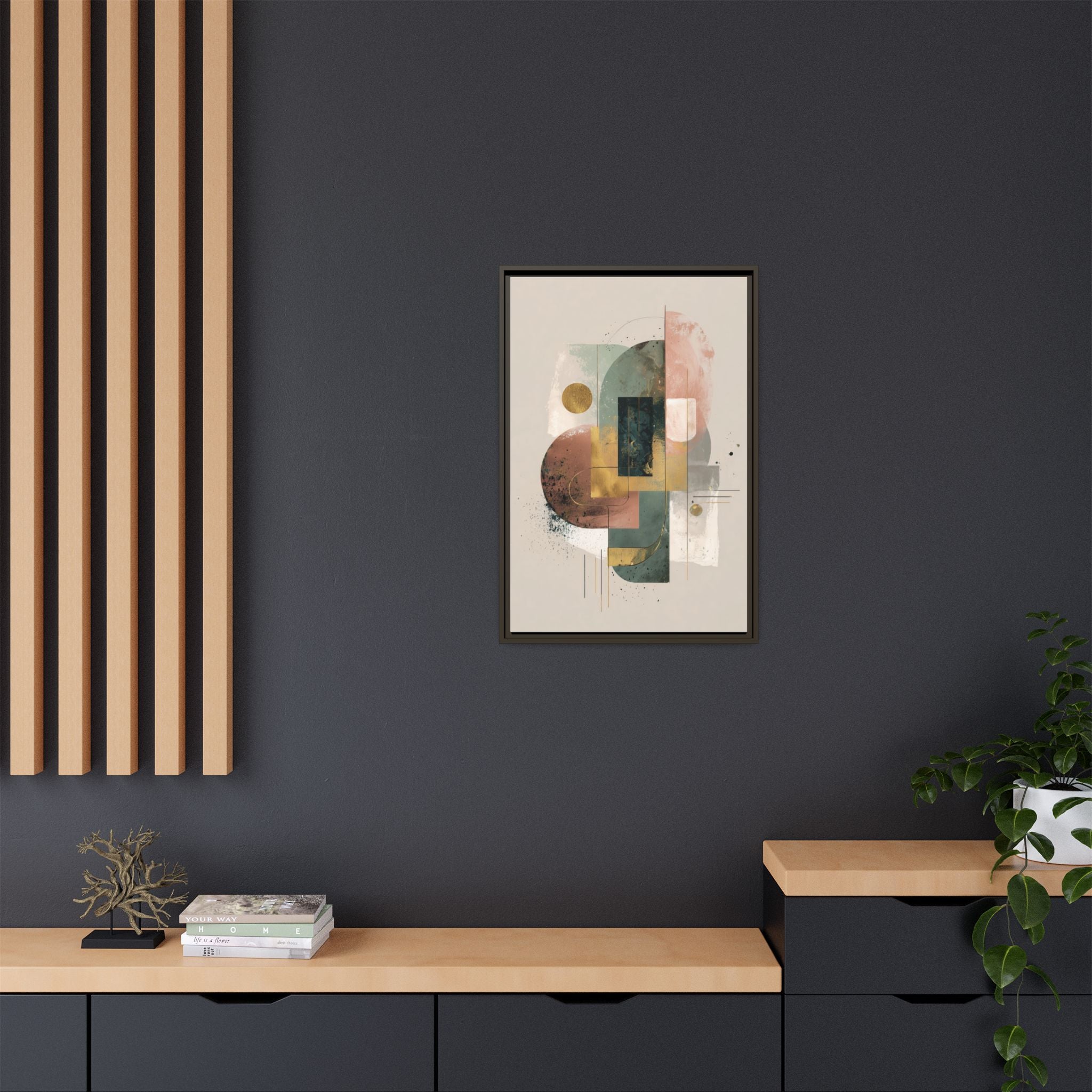 Organic Geometries: Fragmented Forms, Digital Abstract Composition, Layered Minimalist Art   |   Custom Orders Accepted