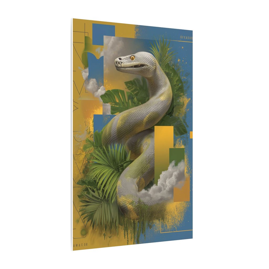 Serpent Geometry: Tropical Scales in Digital Art, Surreal Nature Composition   |    Custom Orders Available