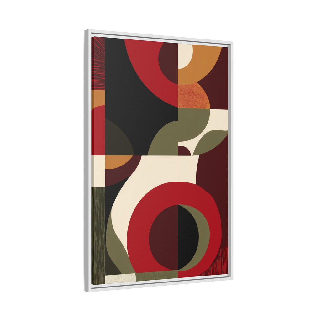 Geometric Intersections: Mid-Century Modern Design, Abstract Architectural Composition, Rhythmic Curved Forms   |   Custom Orders Accepted