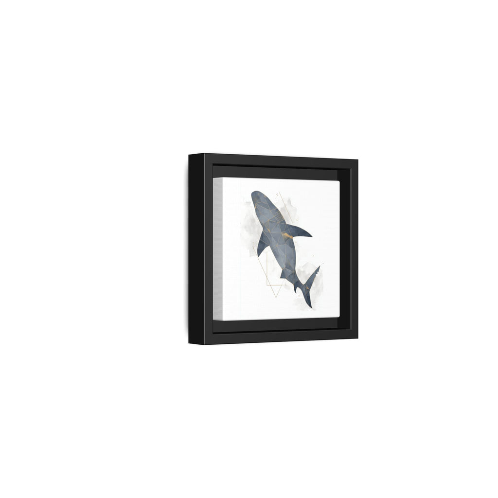 Aquatic Geometry: Shark Polygon Abstraction, Oceanic Digital Art   |  Personalized & Custom Orders Available
