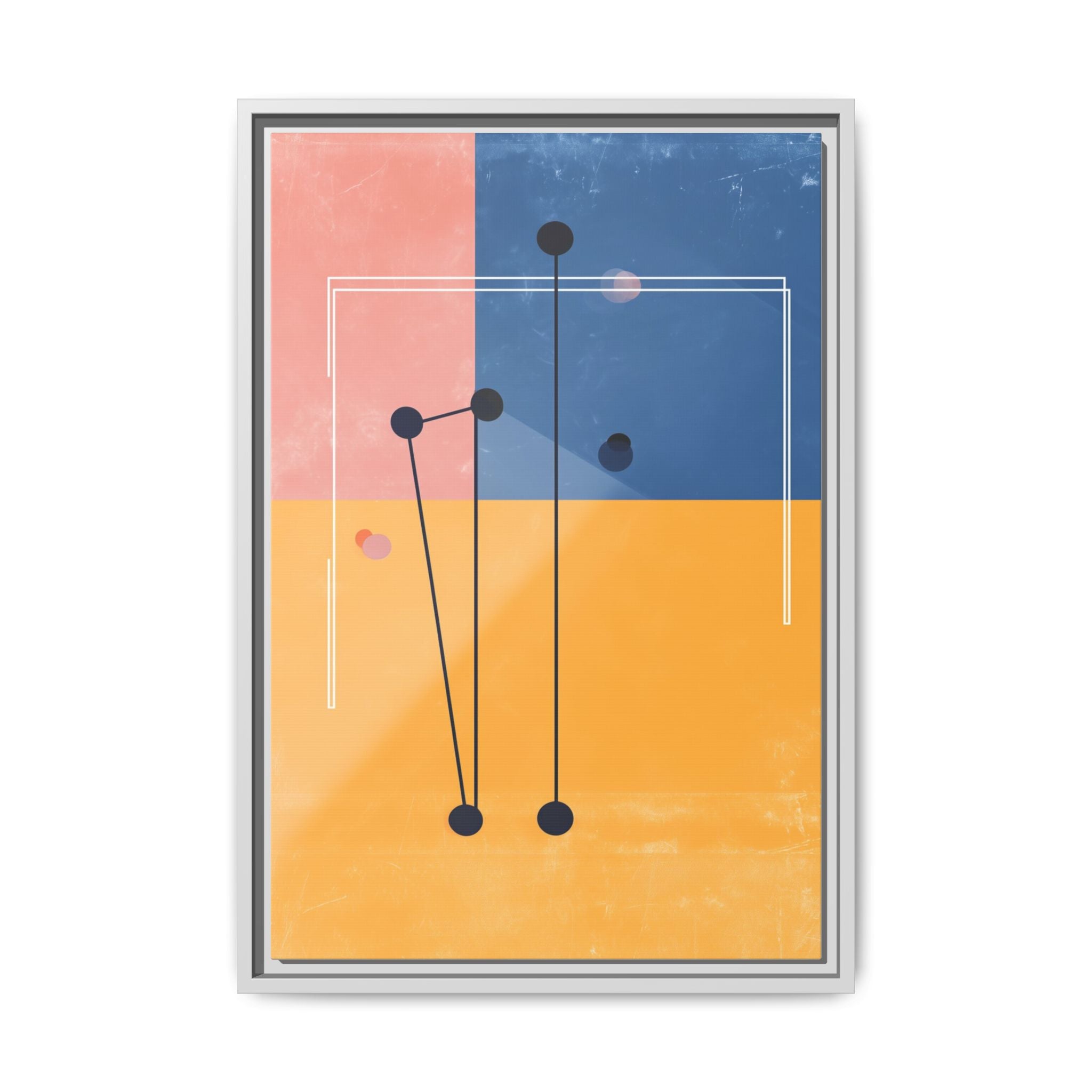 Nexus of Connection: Geometric Abstraction, Modernist Composition, Digital Color Blocks   |   Custom Orders Accepted