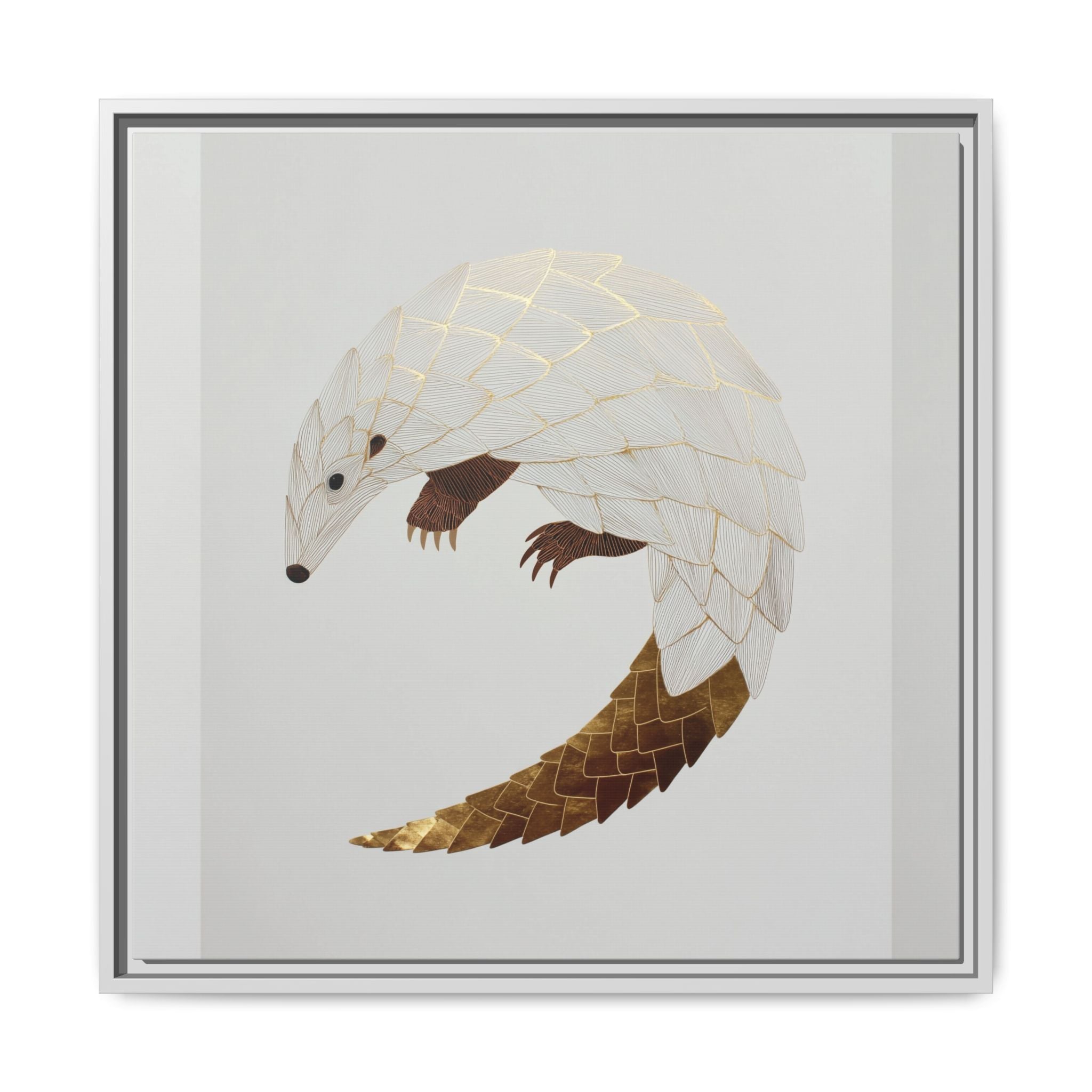 Geometric Hedgehog: Architectural Animal Portrait, Layered Geometric Illustration   |  Personalized & Custom Orders Available