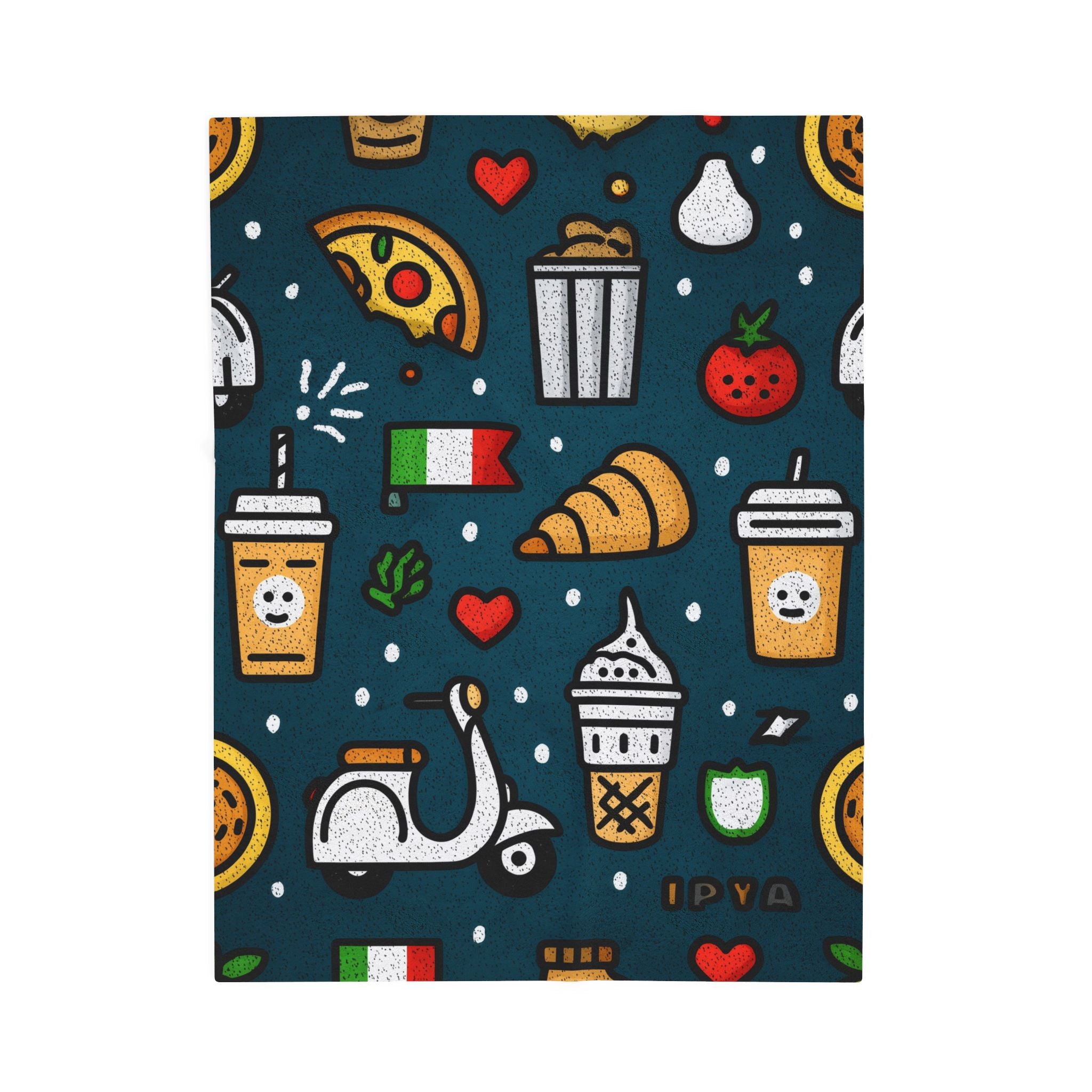 Tasty Italia: Pixel Cuisine Celebration, Retro Food Design   |   Custom Orders Accepted