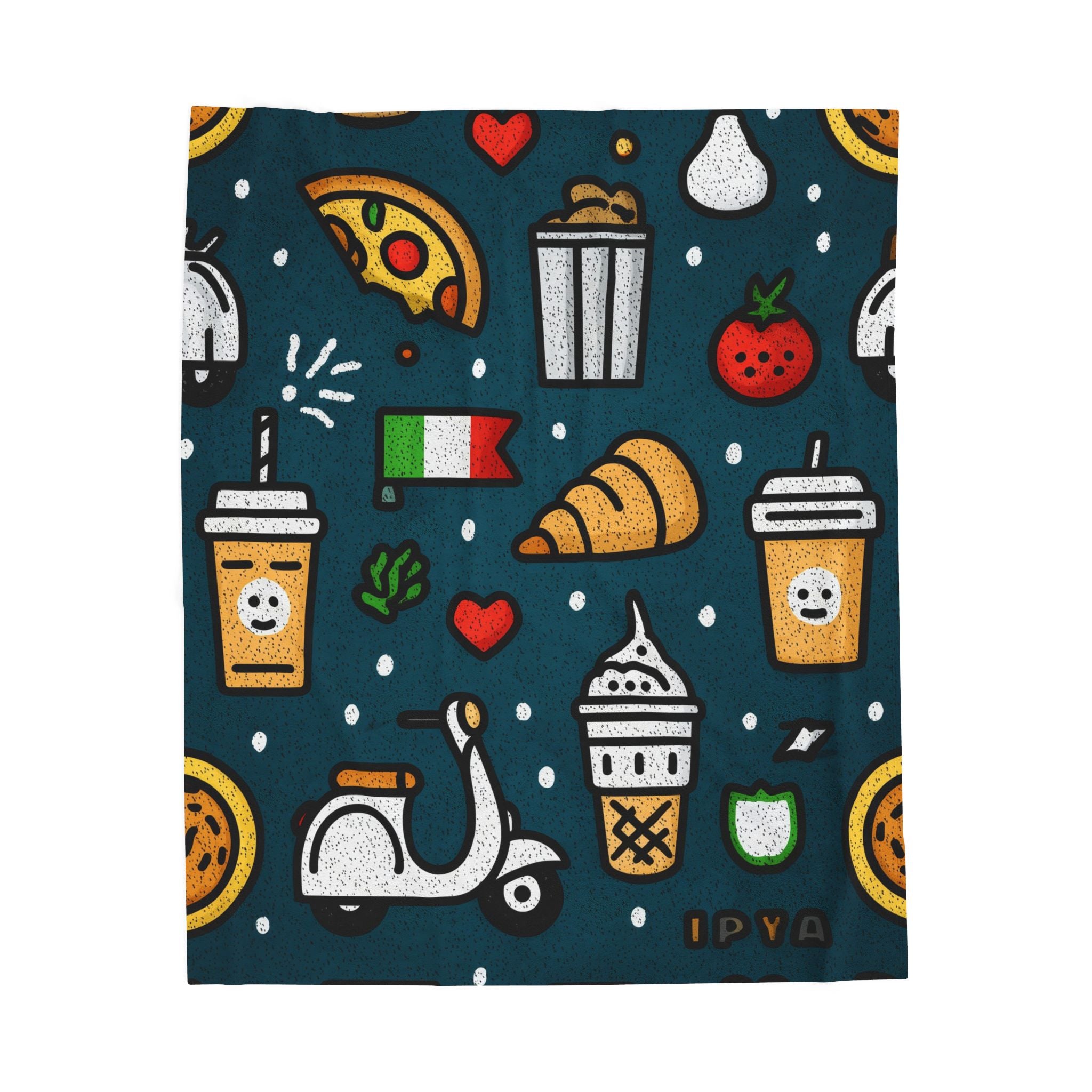 Tasty Italia: Pixel Cuisine Celebration, Retro Food Design   |   Custom Orders Accepted