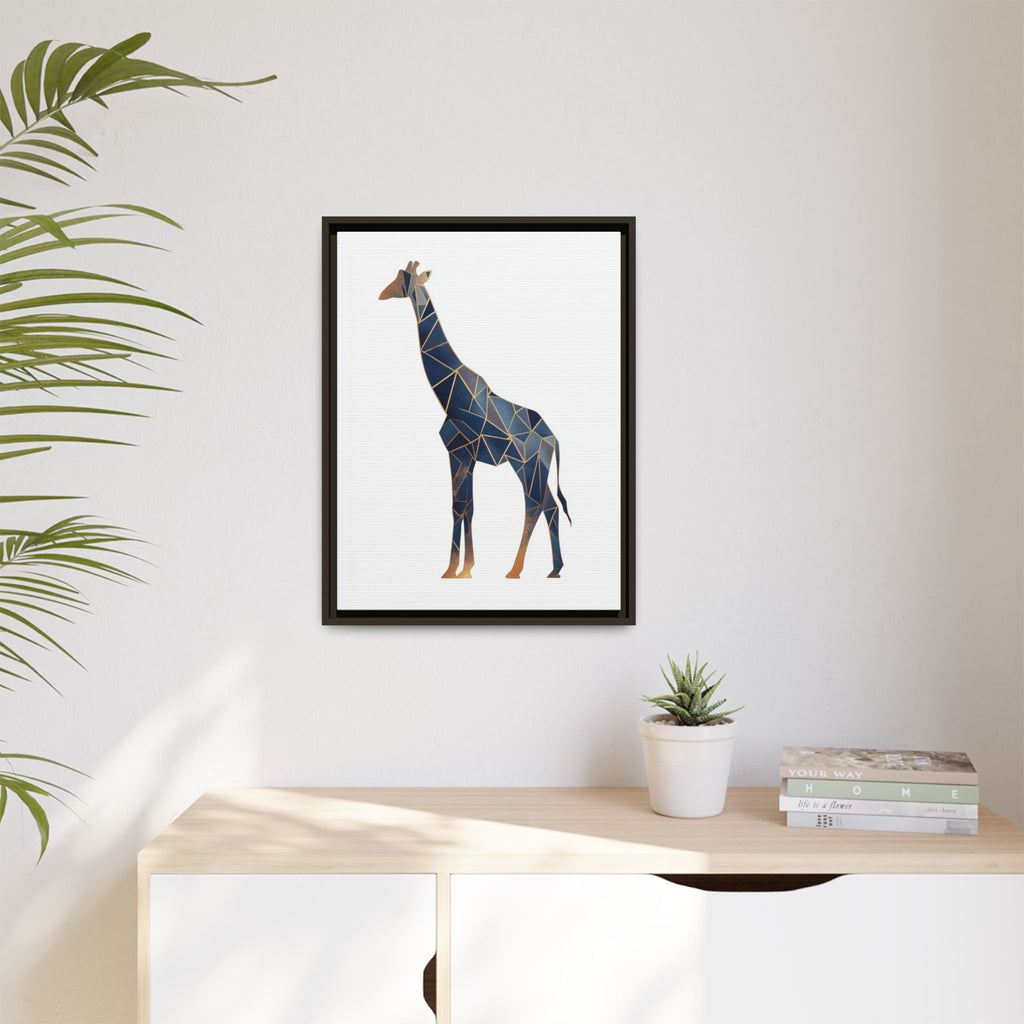 Geometric Giraffe: Modern Wildlife Art, Angular Minimalist Design   |  Personalized & Custom Orders Available