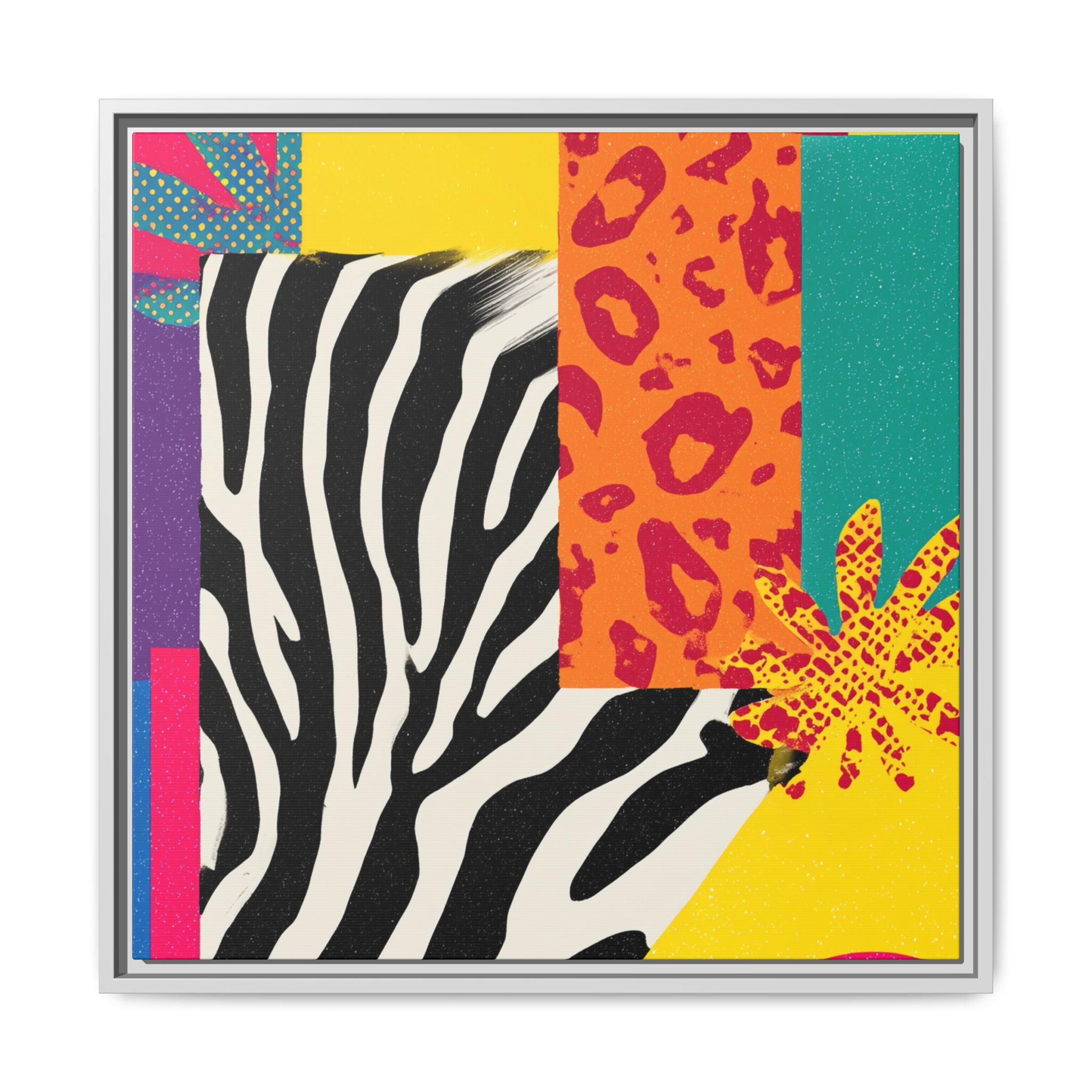 Vibrant Framed Art Print, Colorful Wall Decor, Modern Home Art, Statement Piece for Living Room, Unique Gift, Boho Decor