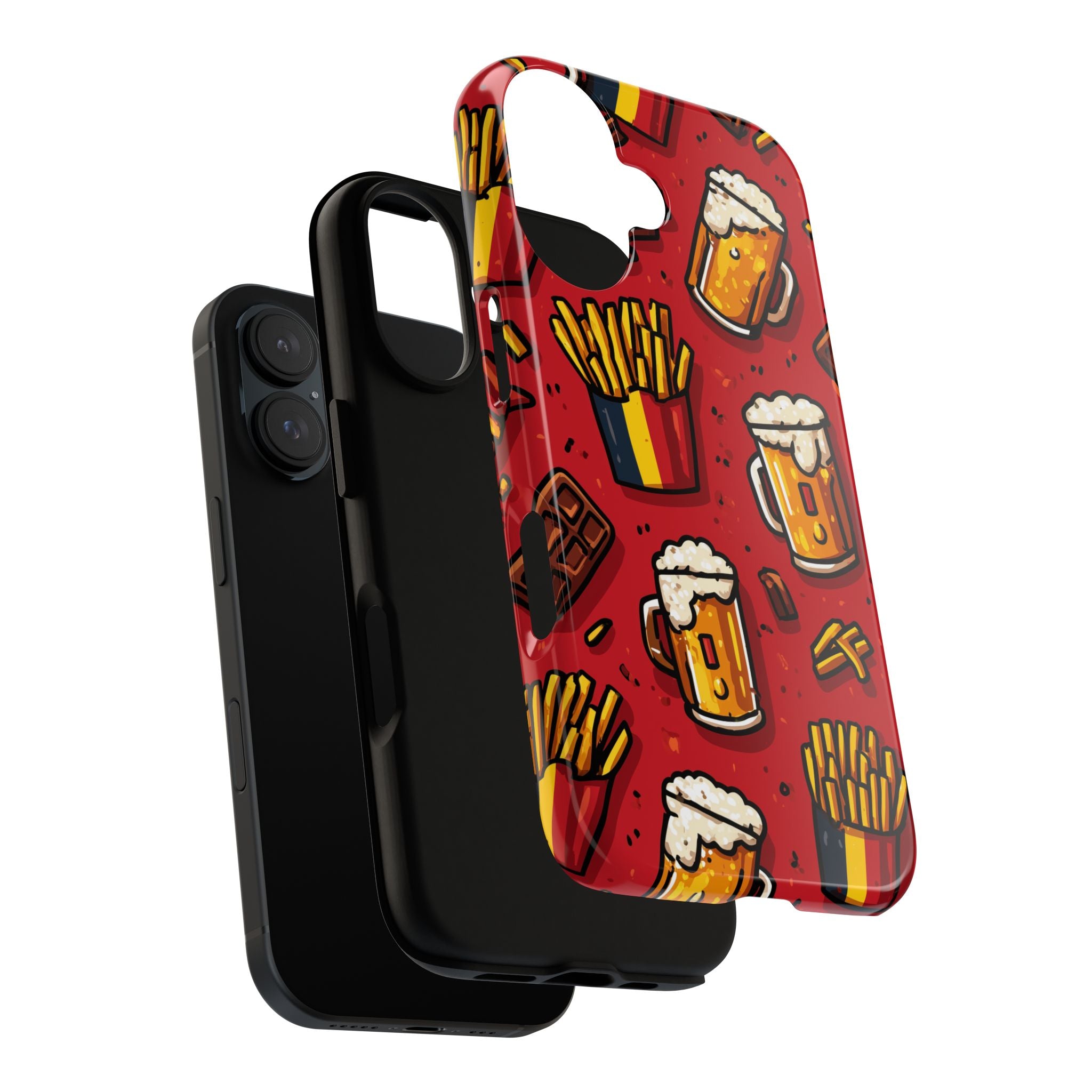 Belgian Phonecase | Tough Cases with Fun Beer Design, Holiday Gift, Unique Phone Accessory, Beer Lovers