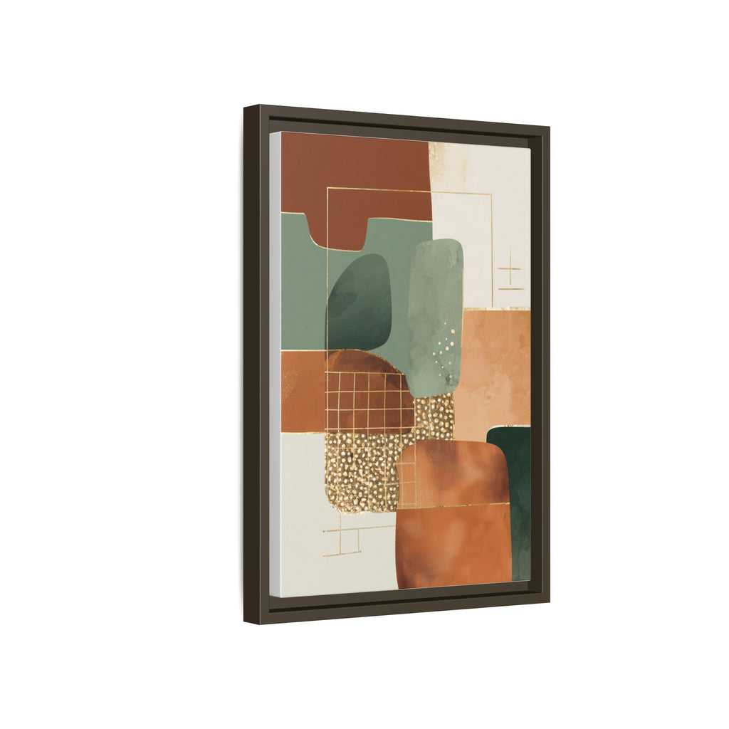 Geometric Harmony: Abstract Minimalist Art, Mid-Century Modern Design, Organic Shapes Composition   |   Custom Orders Accepted