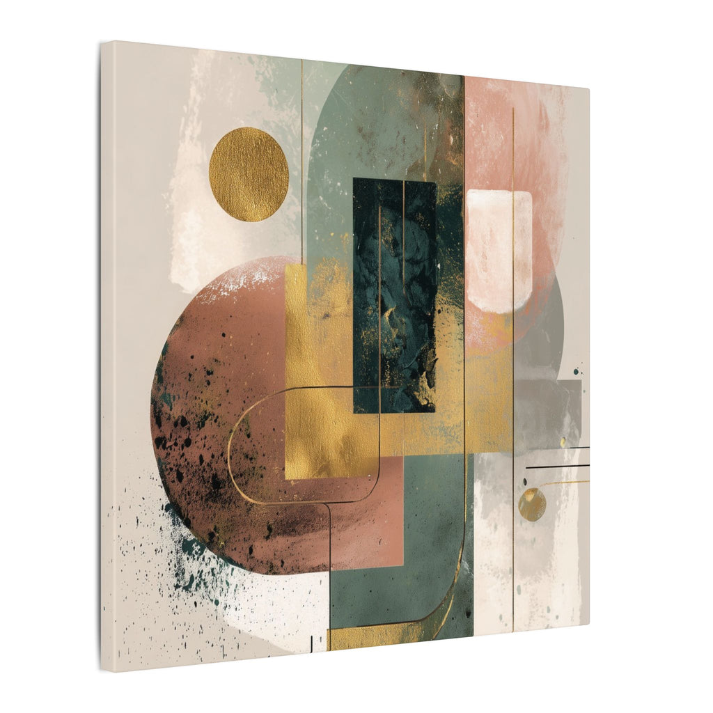 Geometric Harmony: Abstract Composition, Modernist Minimalism, Ethereal Design Layers   |   Custom Orders Accepted