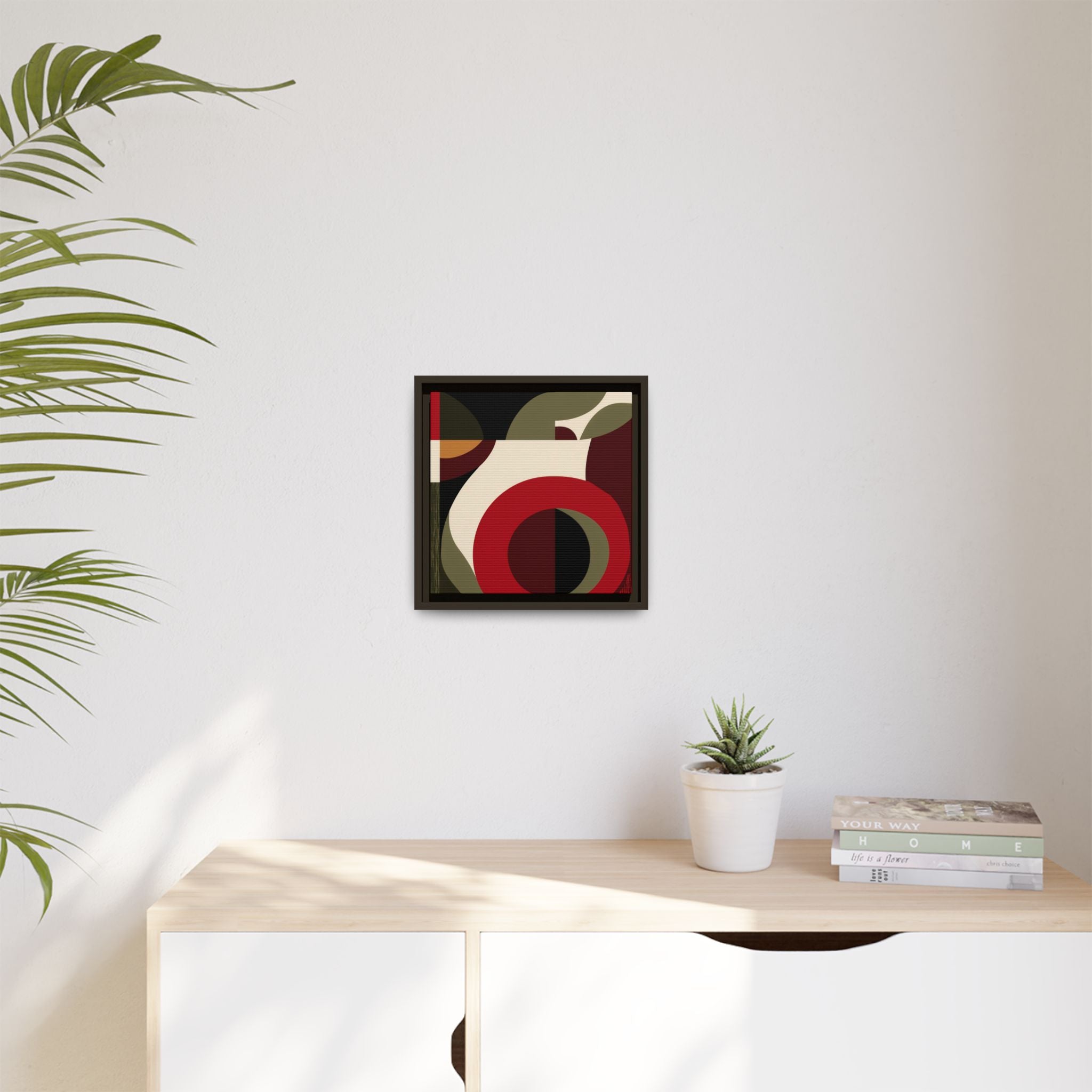 Geometric Intersections: Mid-Century Modern Design, Abstract Architectural Composition, Rhythmic Curved Forms   |   Custom Orders Accepted