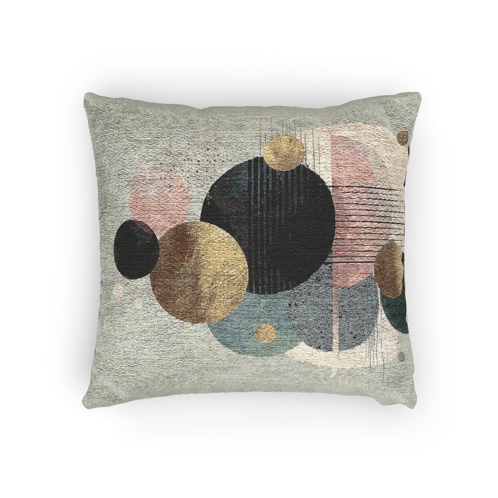 Circles in Harmony: Geometric Abstraction, Modern Minimalist Design   |    Custom Orders Available