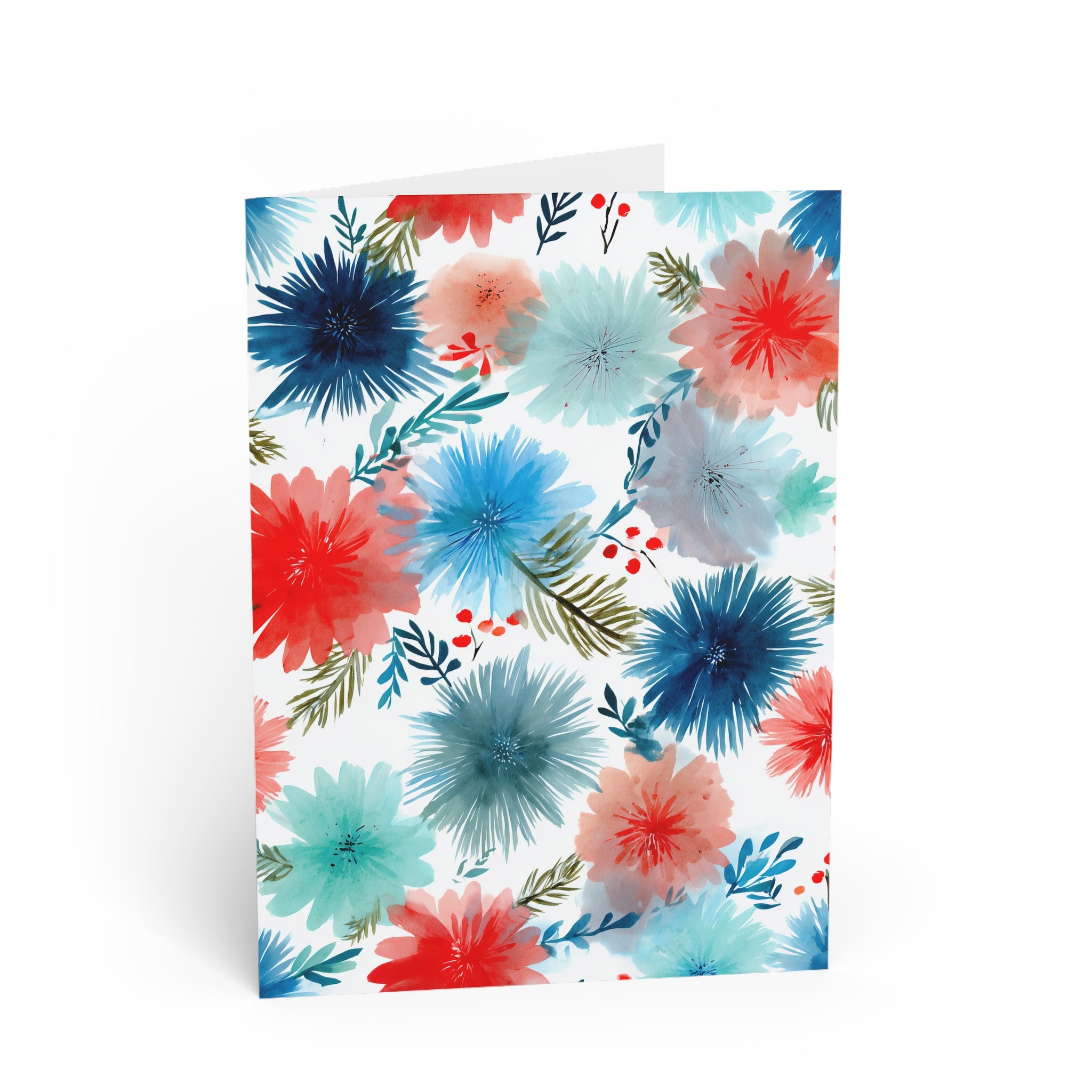 Floral Watercolor Greeting Card