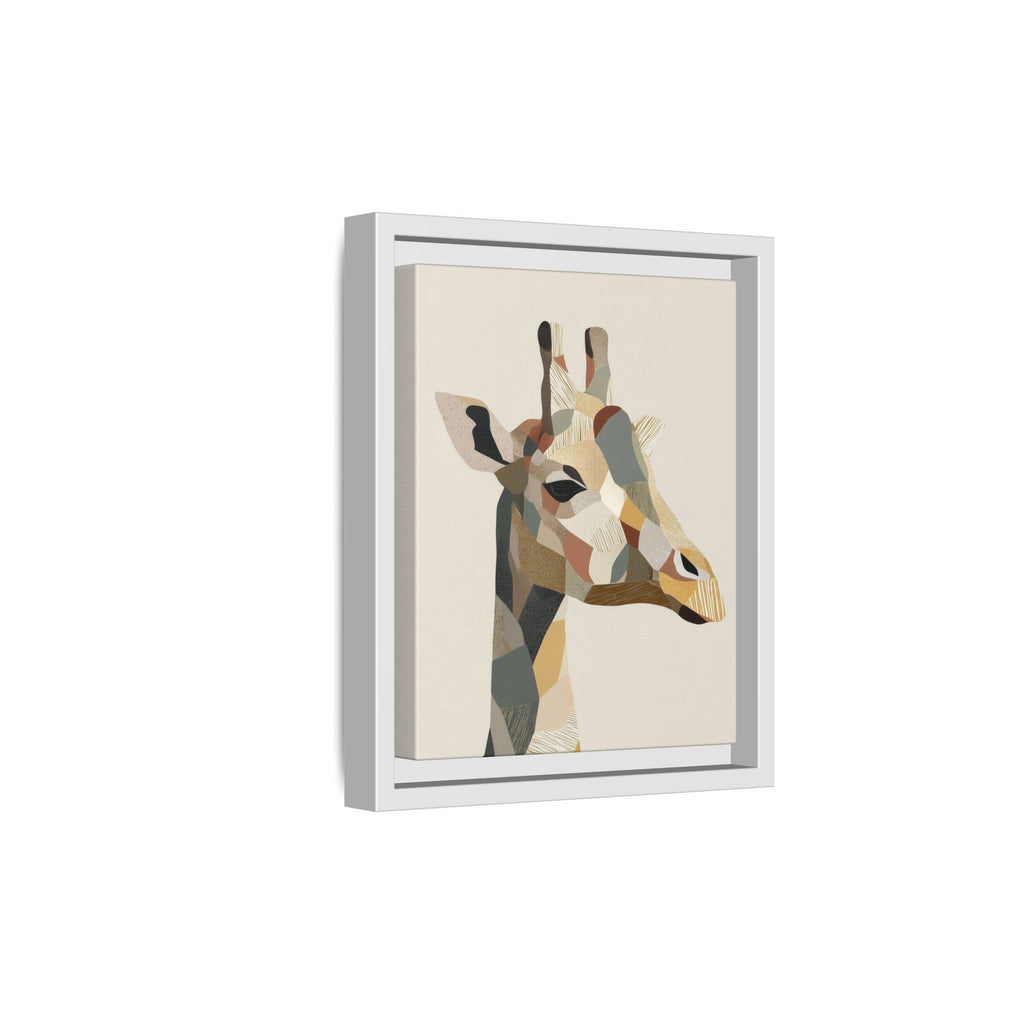 Geometric Giraffe: Cubist Wildlife Abstraction, Polygon Animal Portrait   |  Personalized & Custom Orders Available