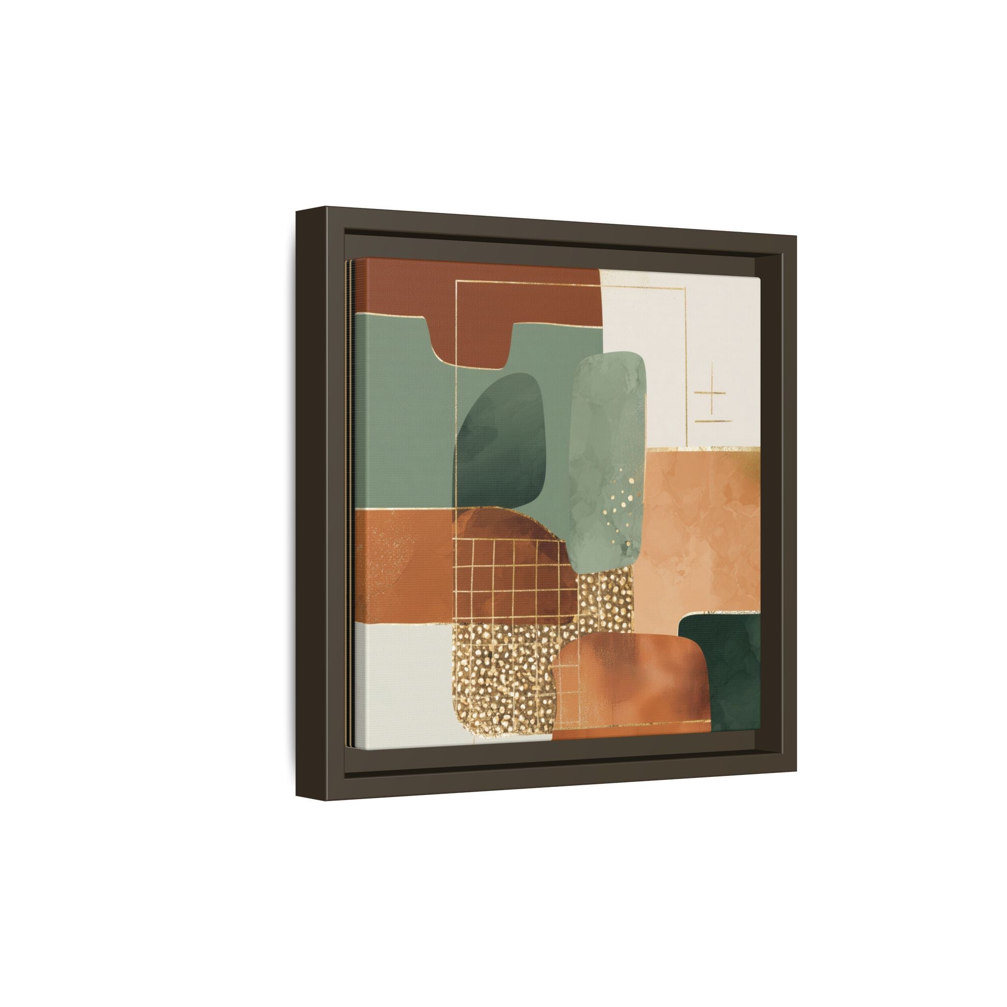 Geometric Harmony: Abstract Minimalist Art, Mid-Century Modern Design, Organic Shapes Composition   |   Custom Orders Accepted