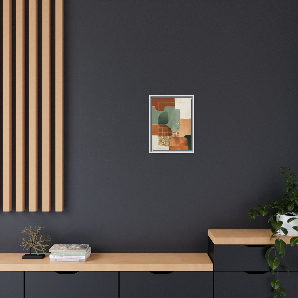 Geometric Harmony: Abstract Minimalist Art, Mid-Century Modern Design, Organic Shapes Composition   |   Custom Orders Accepted