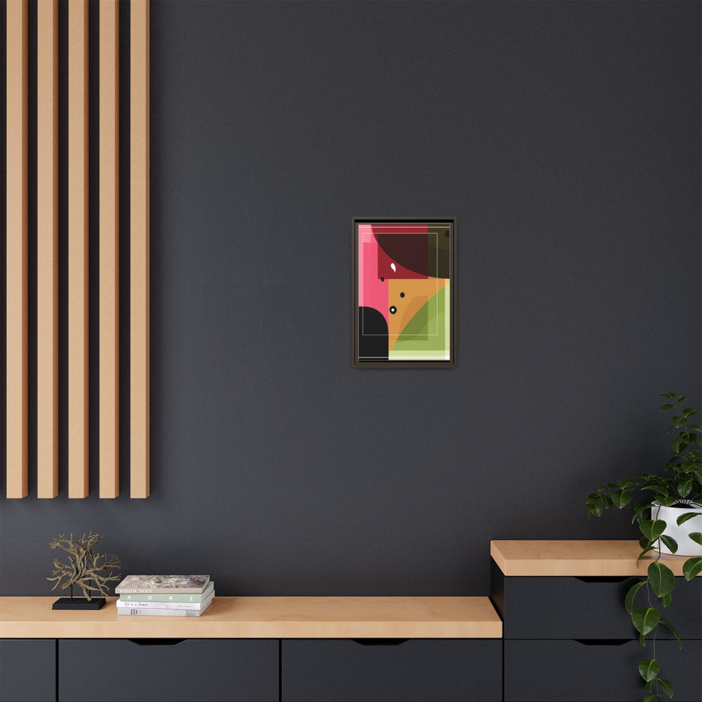 Geometric Convergence: Abstract Modernist Composition, Constructivist Color Blocking, Layered Geometric Design   |   Custom Orders Accepted