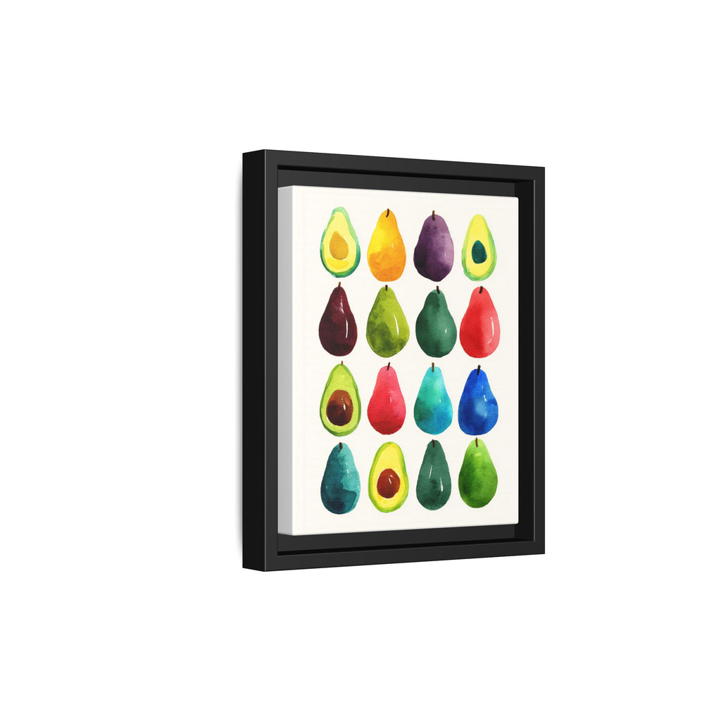 Copy of Colorful Chili Pepper Framed Canvas Print — Vibrant Kitchen Wall Art