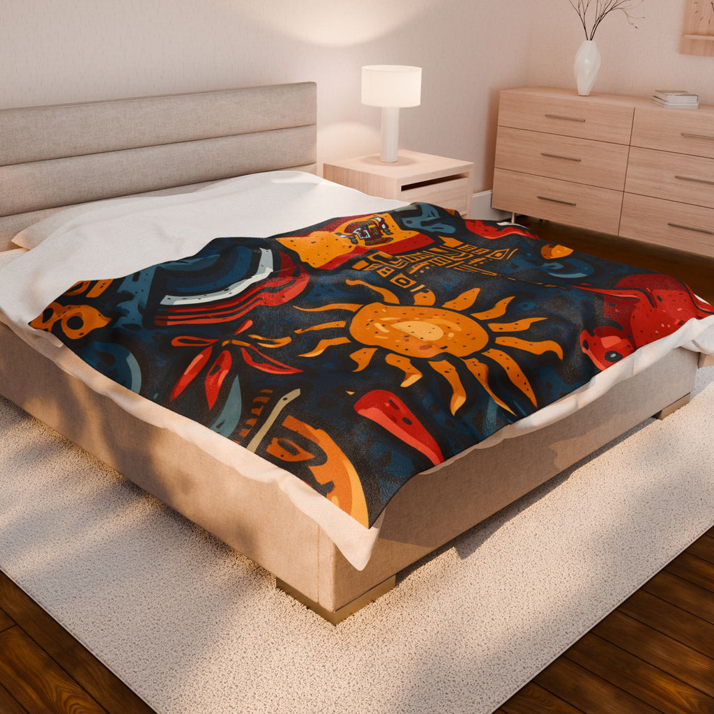 España Vibrante: Pop Art Celebration of Spanish Culture, Symbolic Geometric Design   |   Custom Orders Accepted